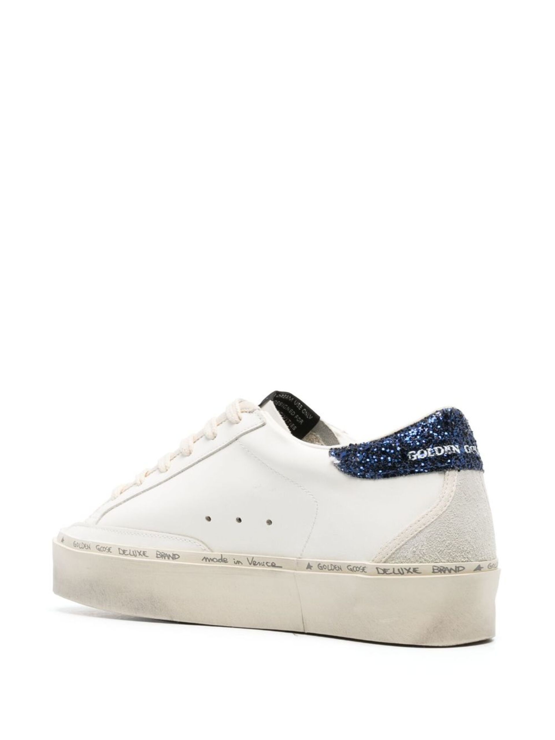 white Hi Star leather sneakers - 3