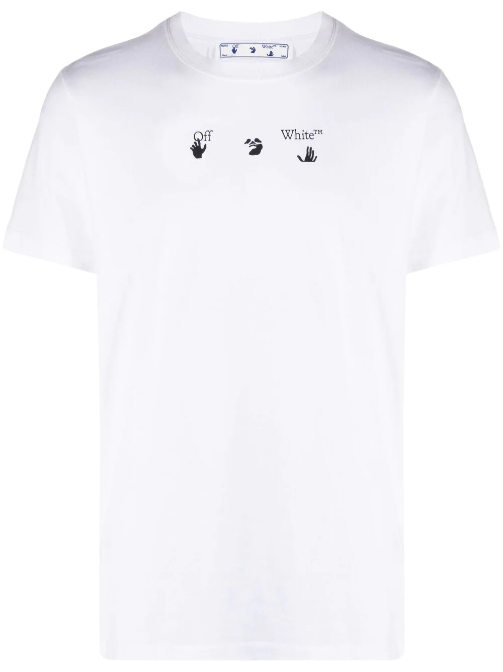 spray-print cotton T-shirt - 1