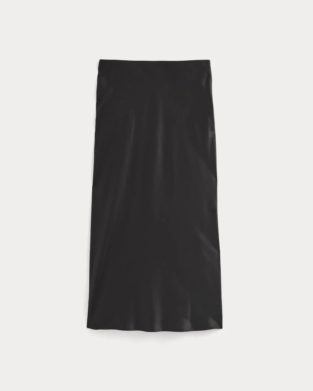 SLIP SKIRT IN SILK CHARMEUSE - 1