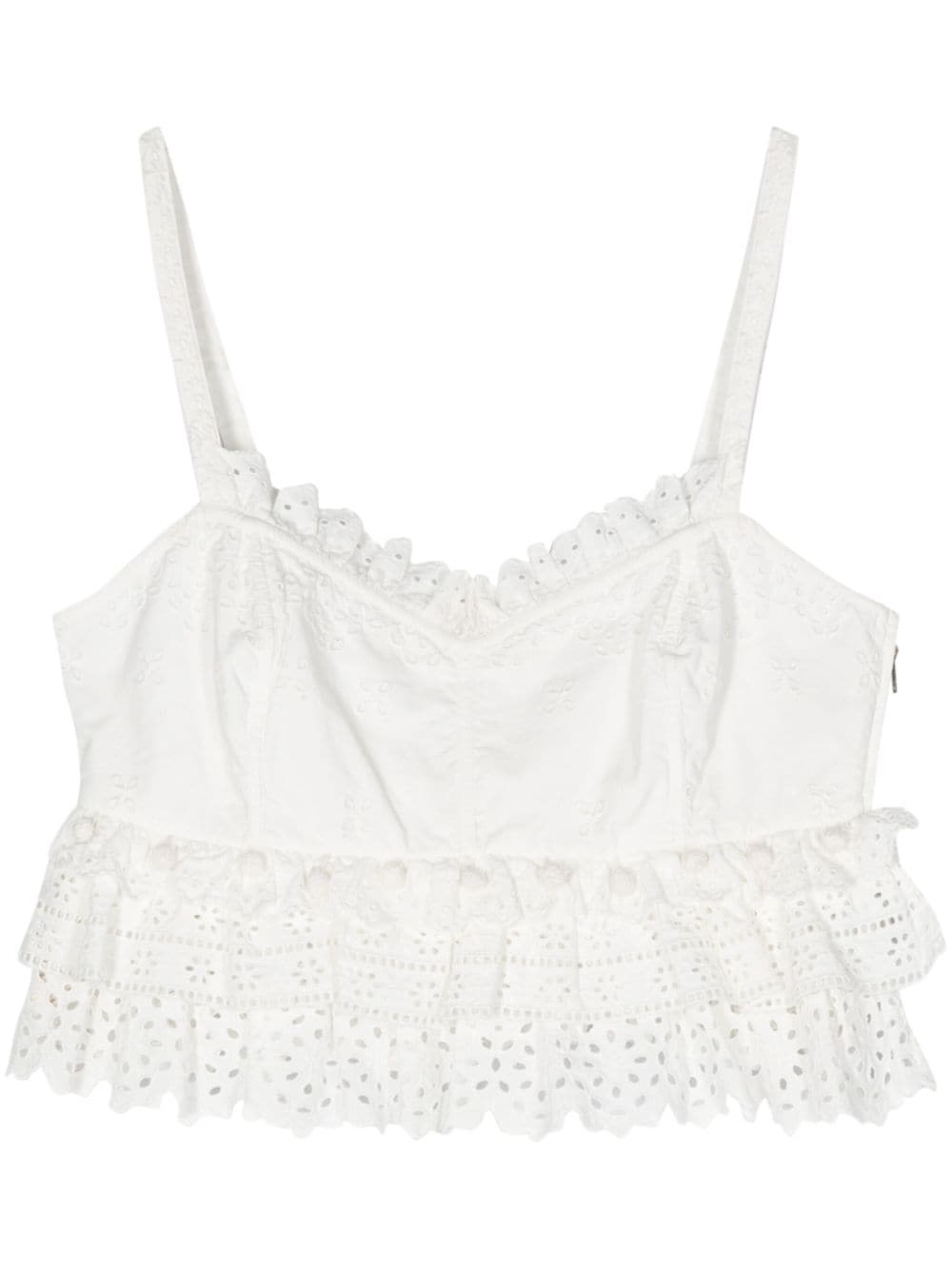 Clarissa cotton crop top - 1