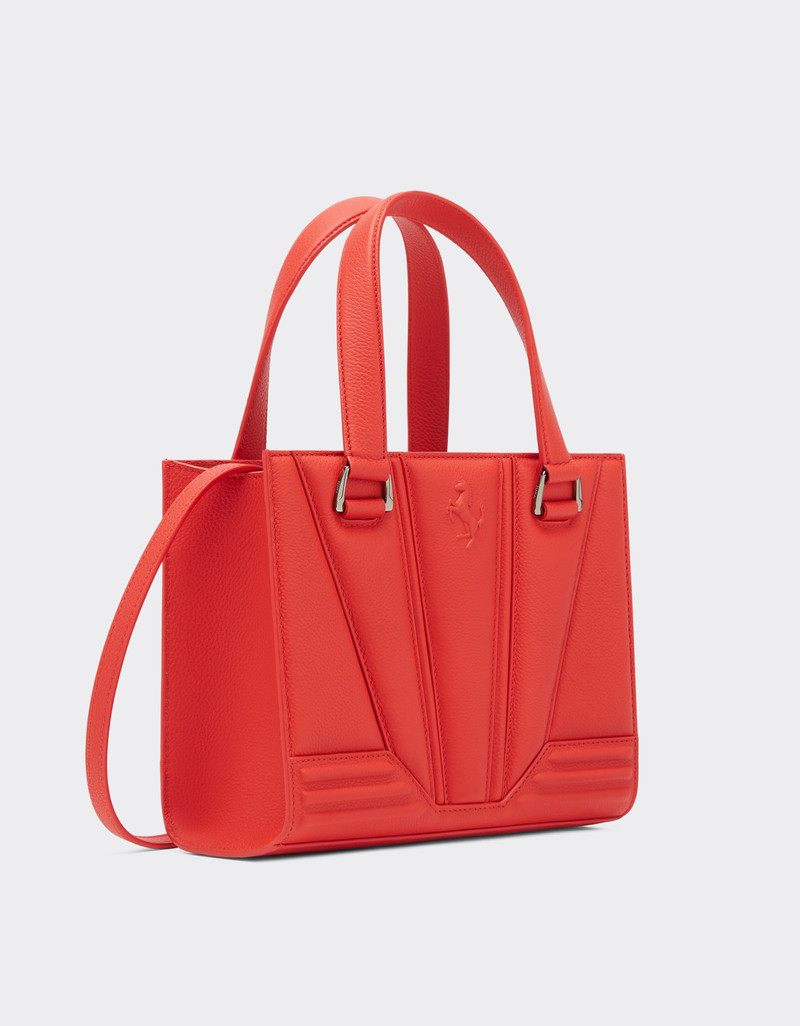 Mini bag in textured leather 3