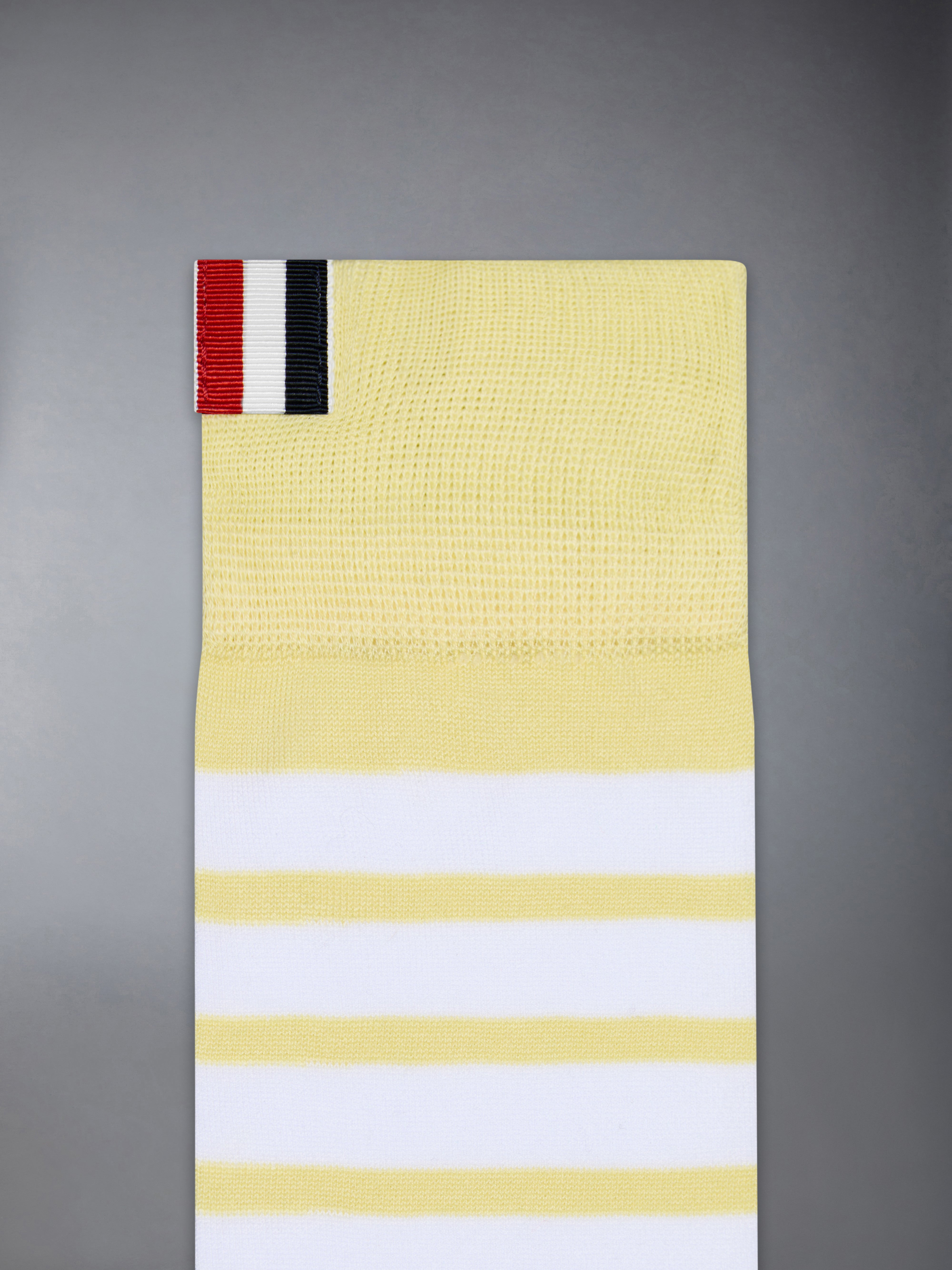 COTTON 4-BAR MID CALF SOCK - 2