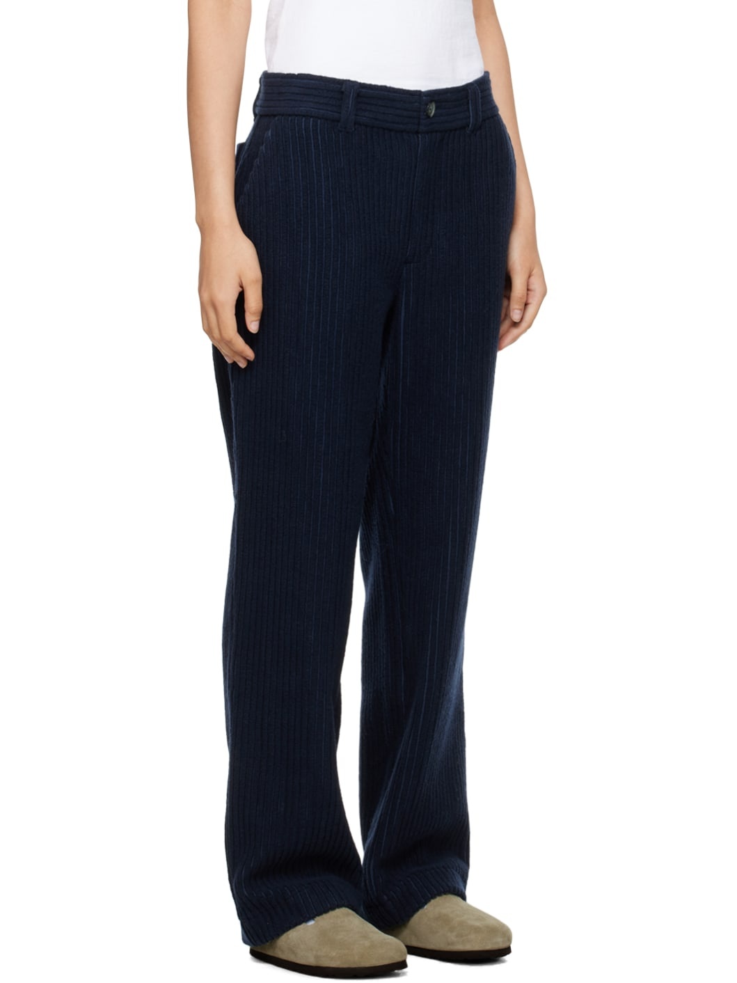 Navy Cuddle Trousers - 2