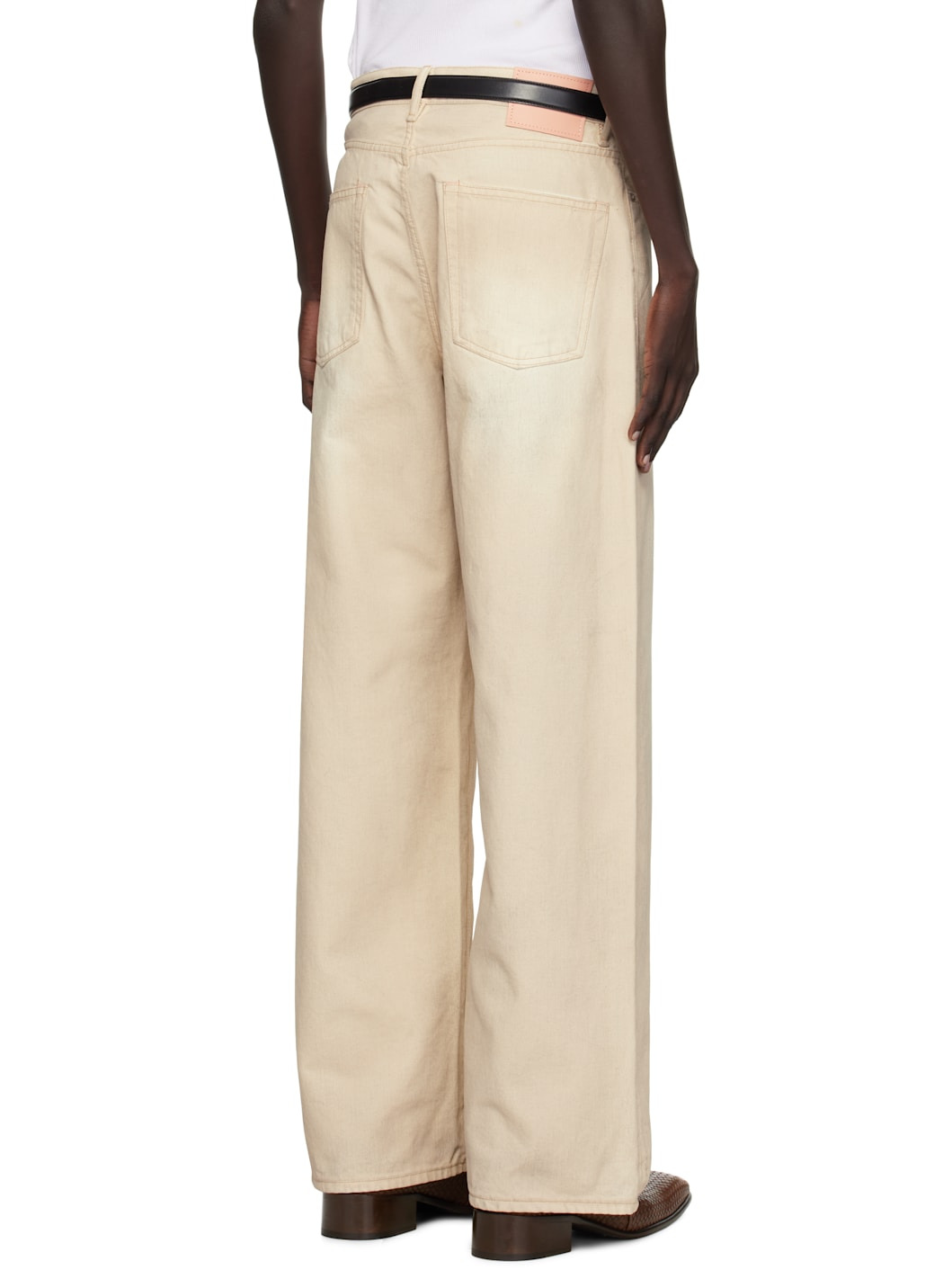 Beige Loose Fit 1981 Jeans - 3