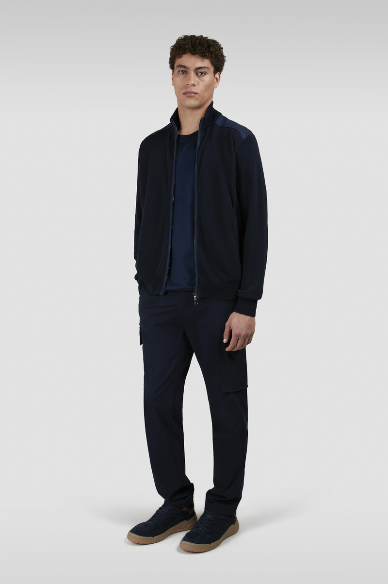 Paul & Shark SILVER T-SHIRT IN PERLÉ COTTON outlook