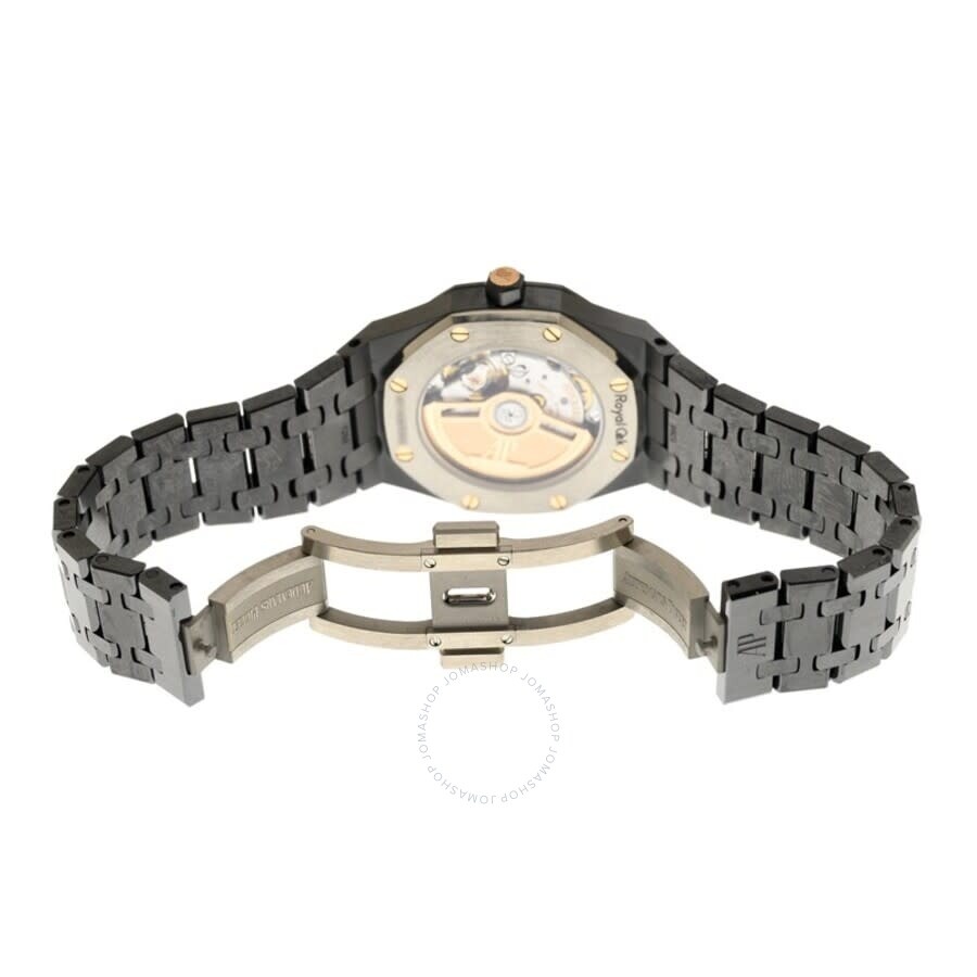 Audemars Piguet Royal Oak Automatic Black Dial Ladies Watch 77350CE.OO.1266CE.03 - 6