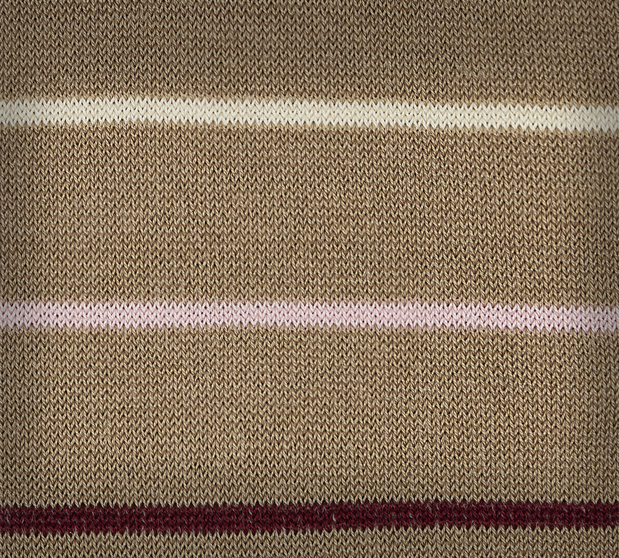 Brown Cotton-Blend Block 'Signature Stripe' Socks - 4