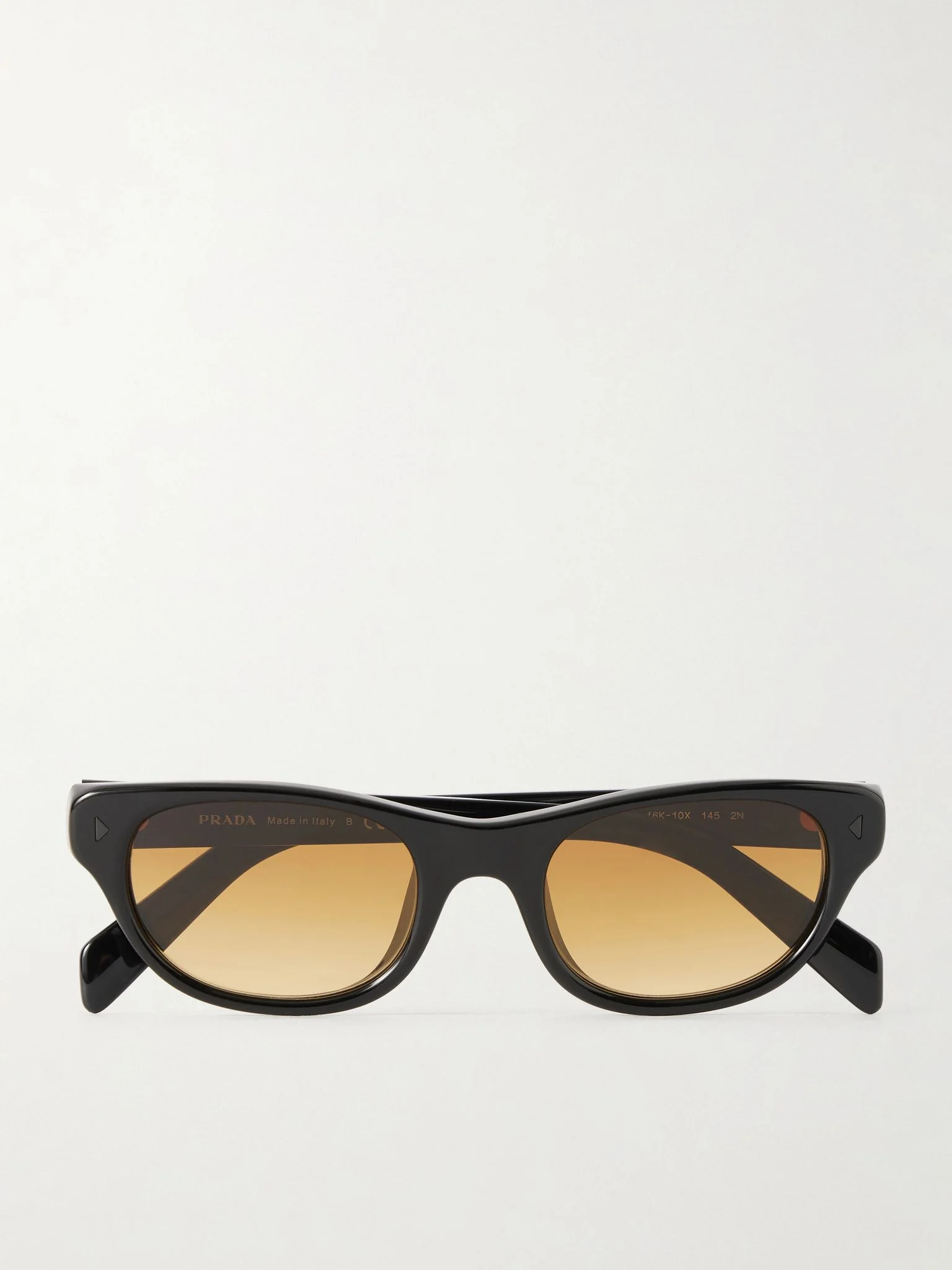 D-frame acetate sunglasses Black - 1