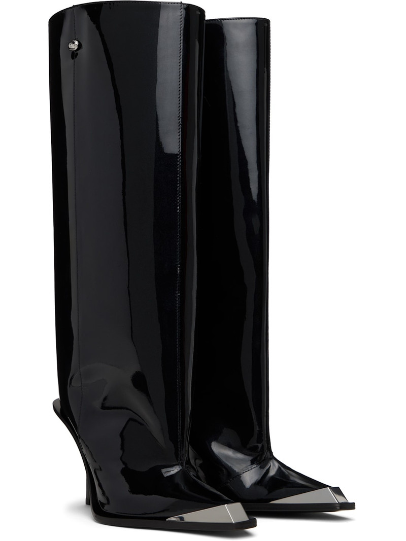 Black D-Tona Wb Tall Boots 4