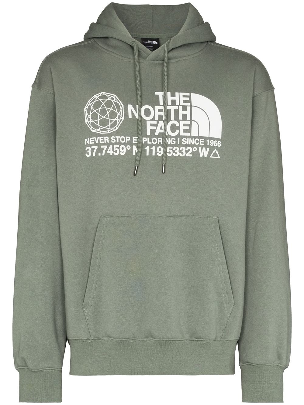 Coordinates logo-print hoodie - 1