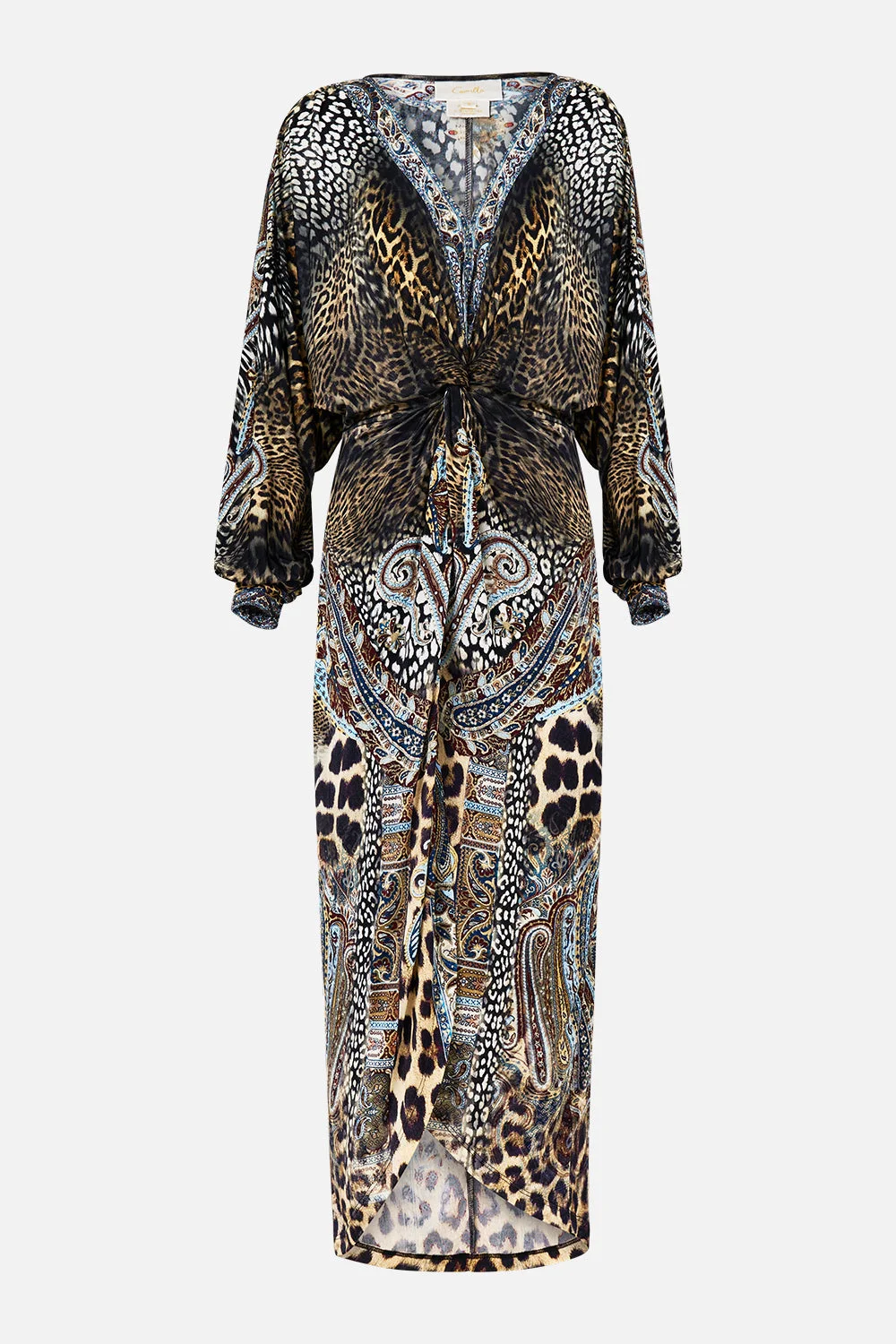 TWIST FRONT DRESS - 1