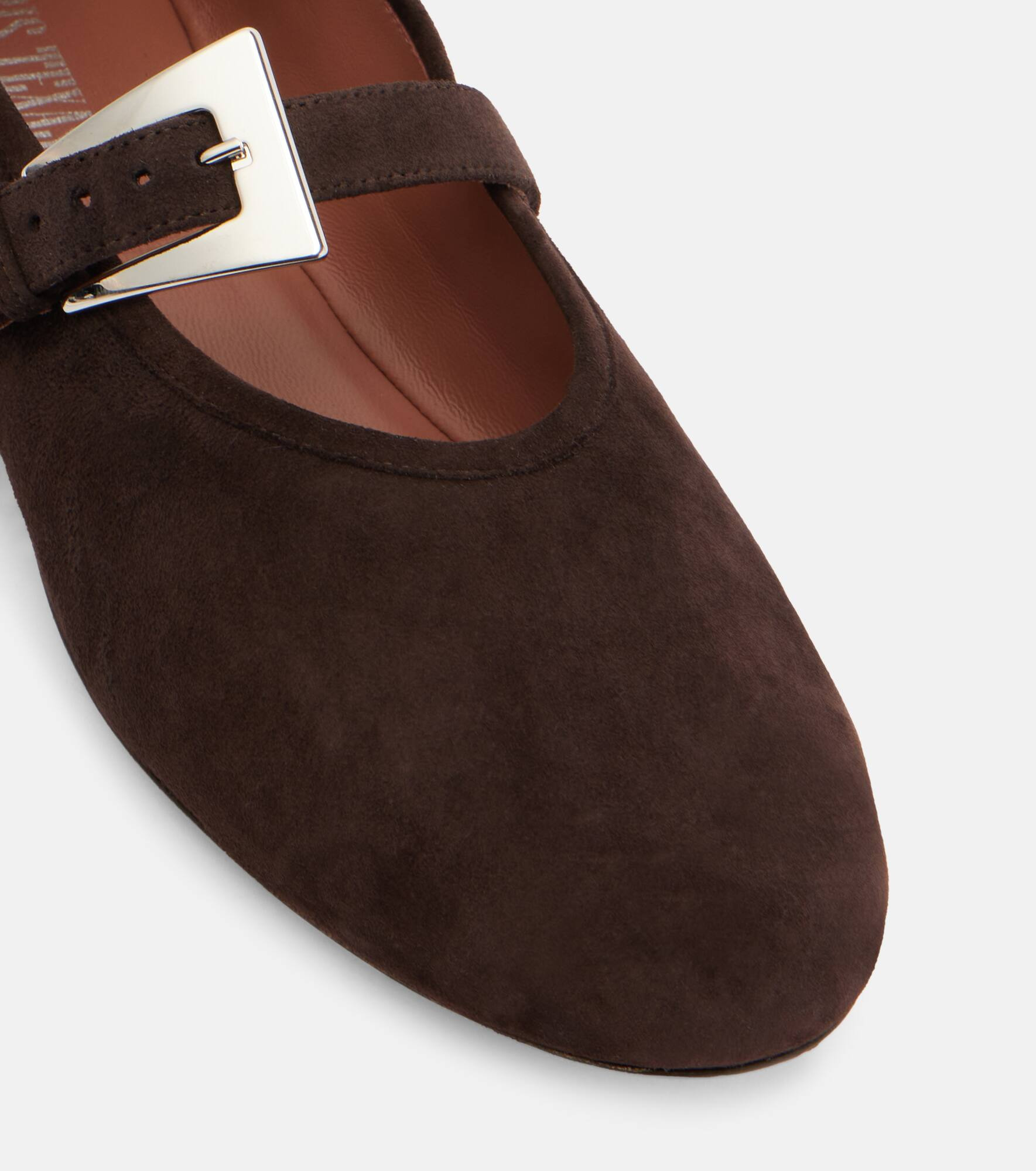 Sveva suede Mary Jane flats - 5