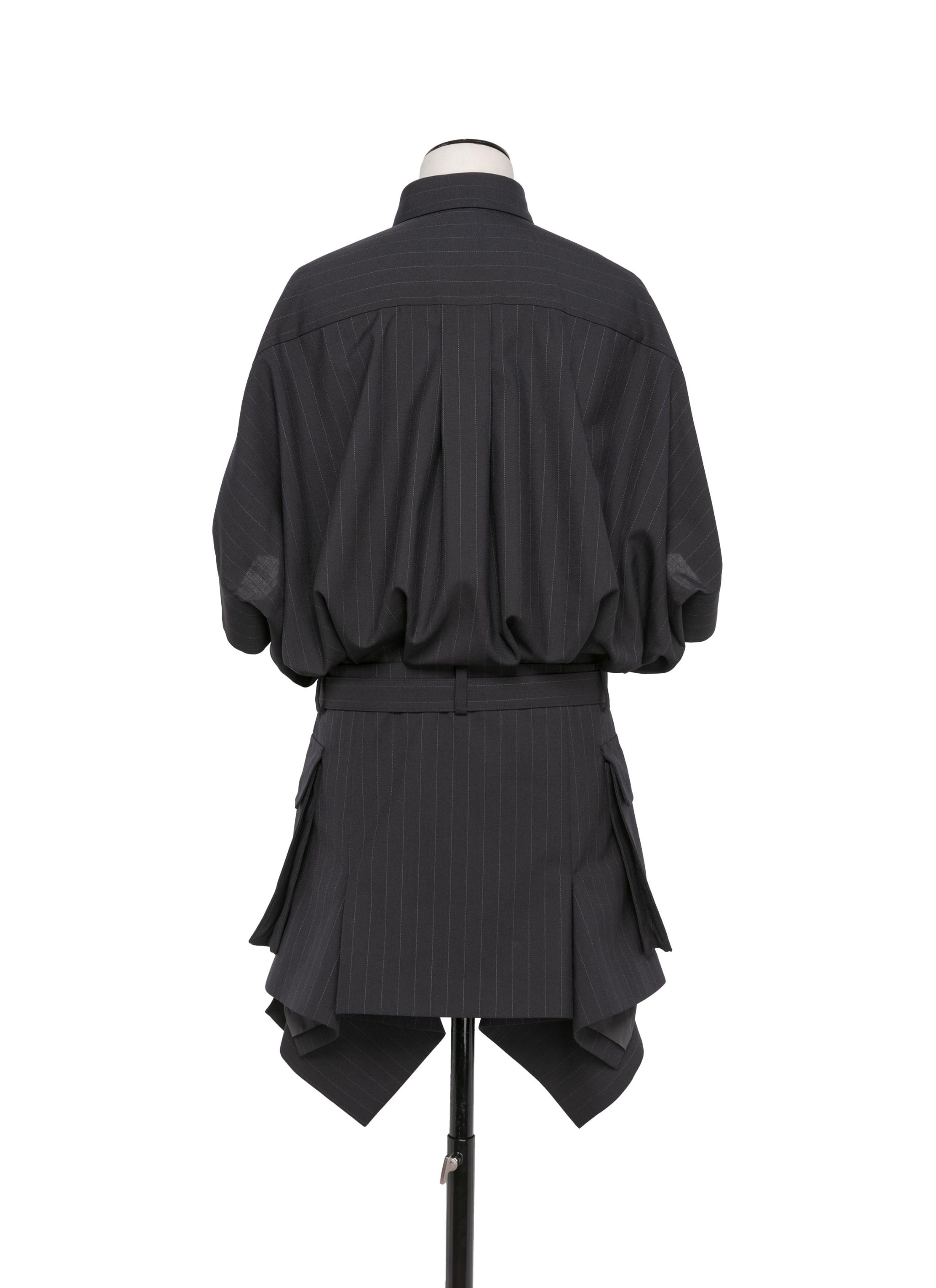 Chalk Stripe Dress - 4