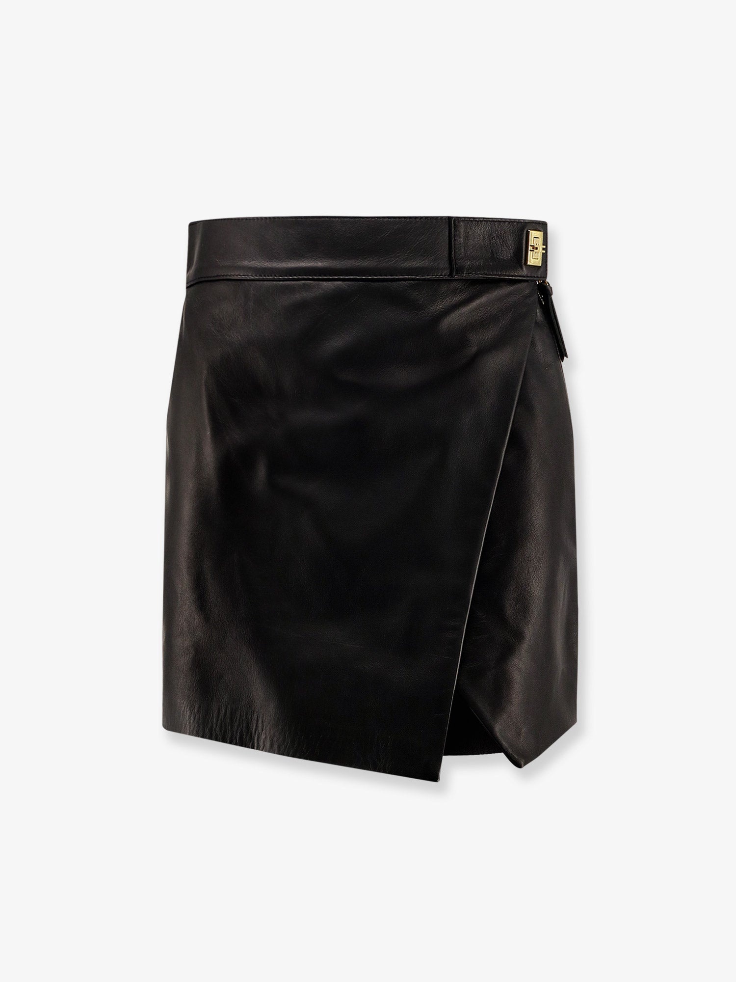 ELISABETTA FRANCHI - Elisabetta Franchi Leather Miniskirt - 1