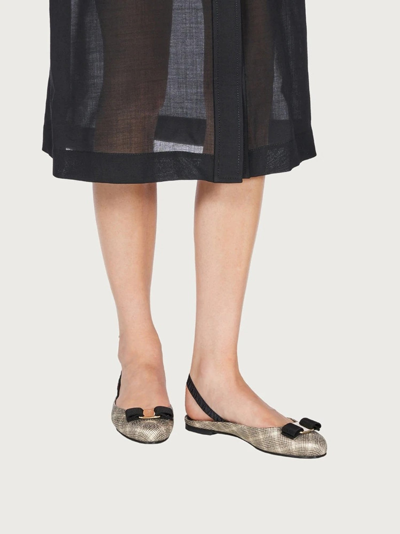 FERRAGAMO VARA BOW SLINGBACK outlook