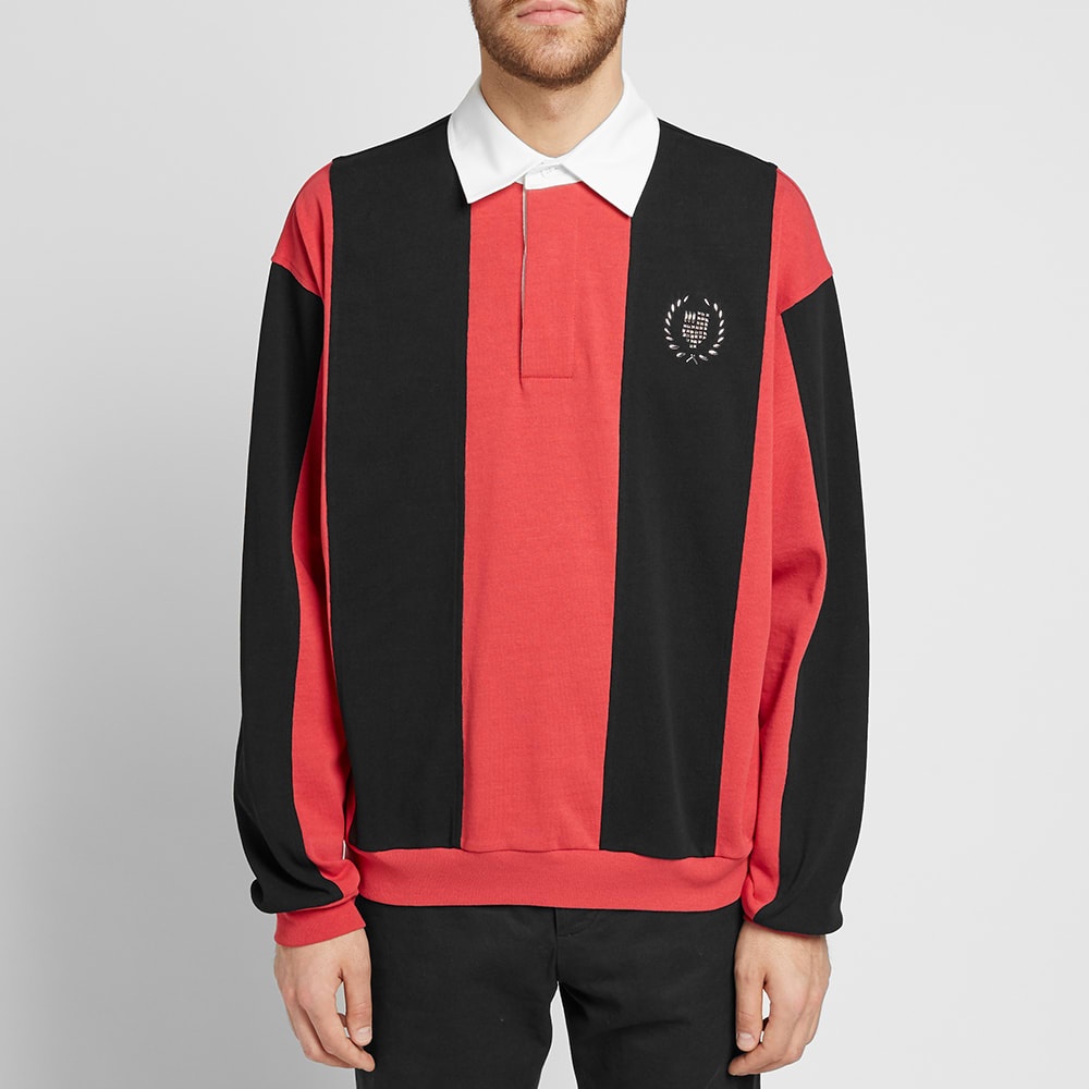 Alexander Wang Striped Motif Rugby Shirt - 6