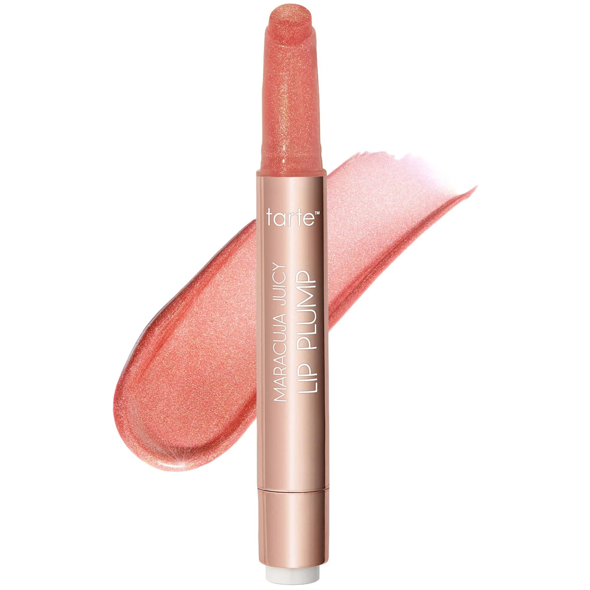 tarte Maracuja Juicy Lip Hydrating Plump Shimmer Glass - Rose - 1