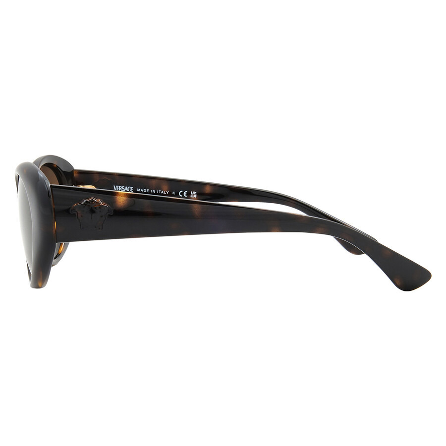Versace Brown Cat Eye Men's Sunglasses VE4455U 108/73 53 - 3