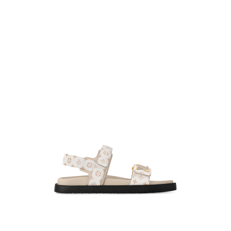 LV Sunset Comfort Flat Sandal 1