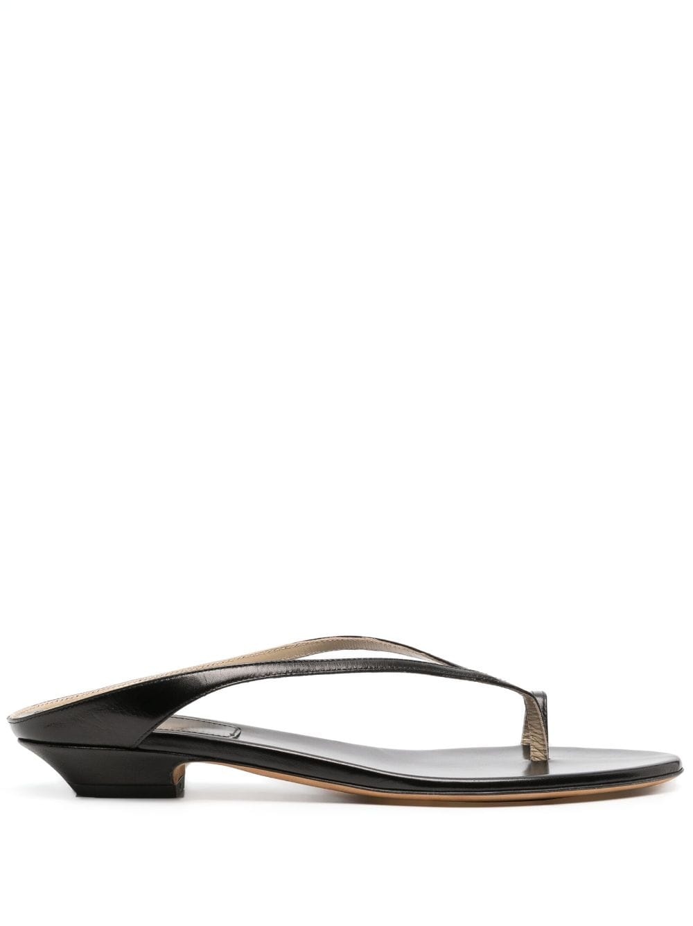 Marion leather flat sandals - 1