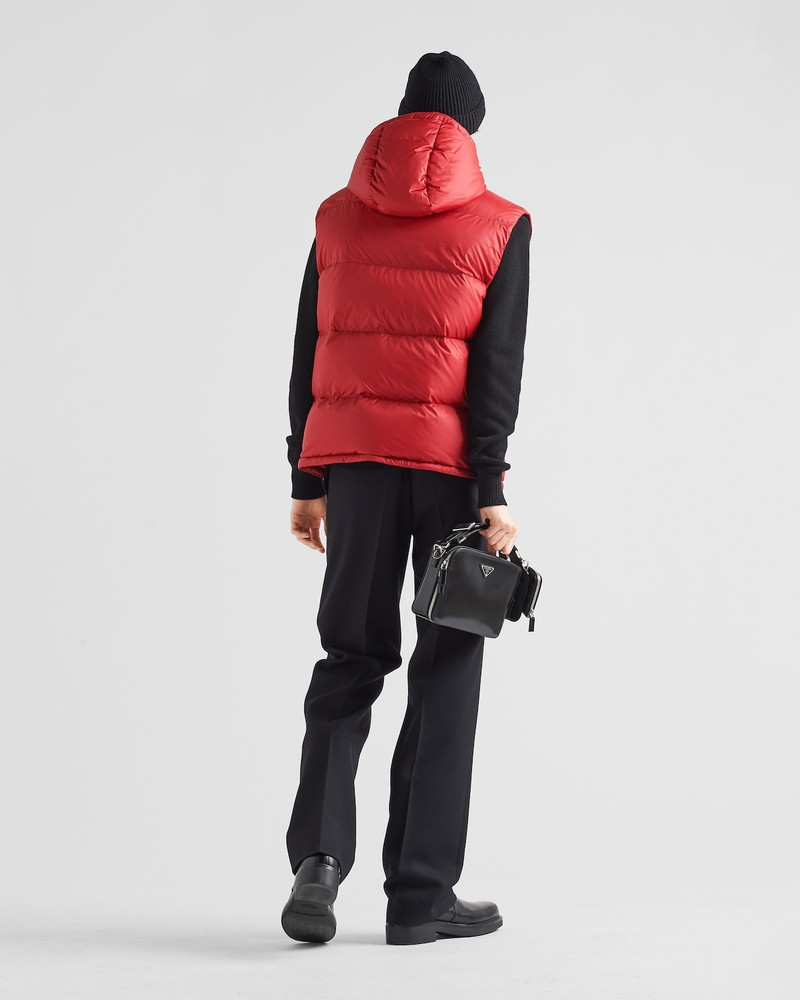 Re-Nylon down vest 5