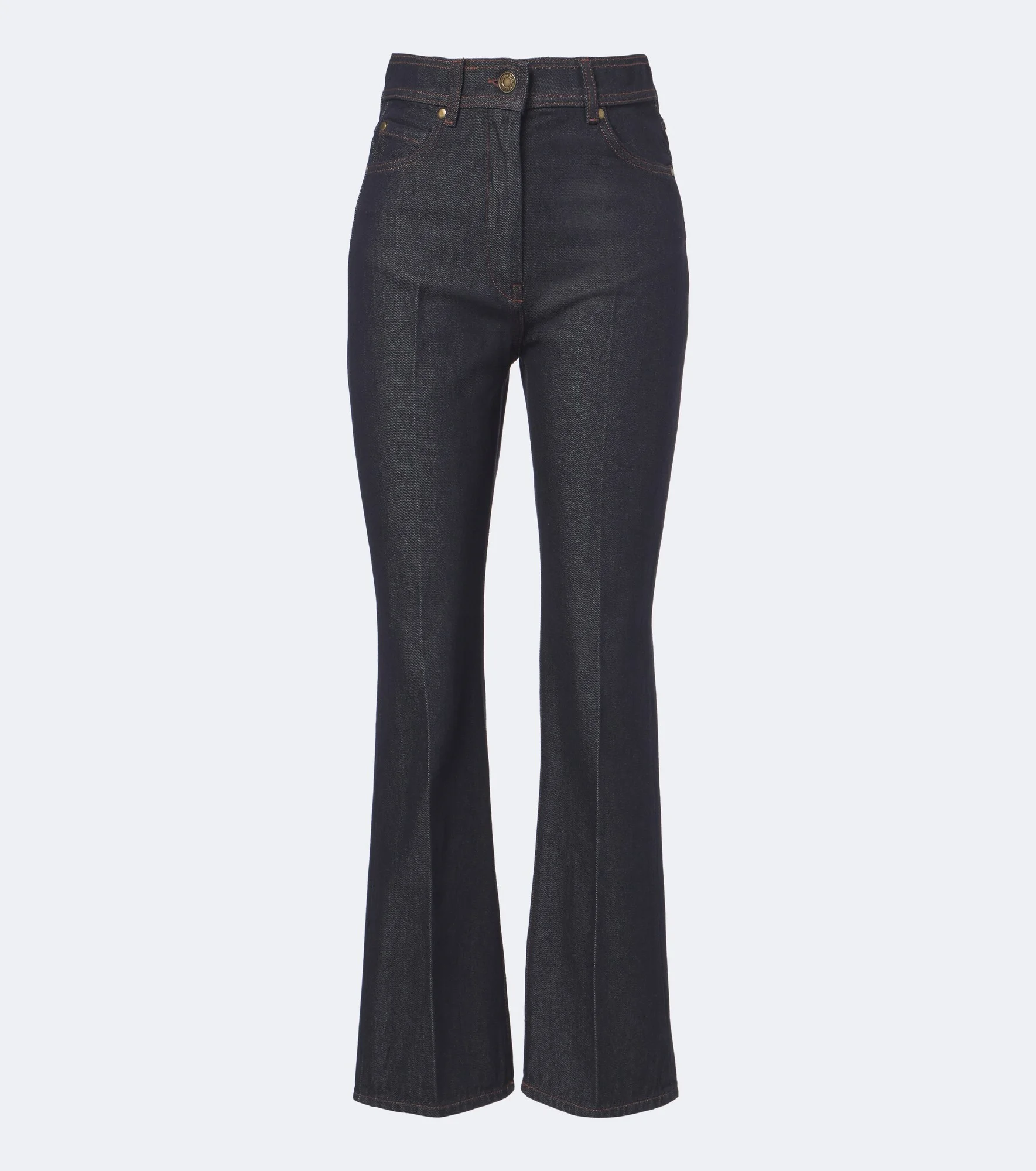 High-rise flared jeans - 1