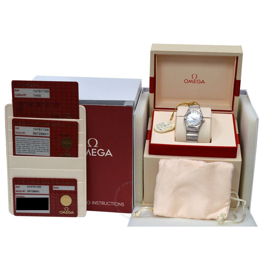 Omega Omega Mother of Pearl Dial Ladies Watch Constellation 95 1476.71.00 Diamond Ste - 2
