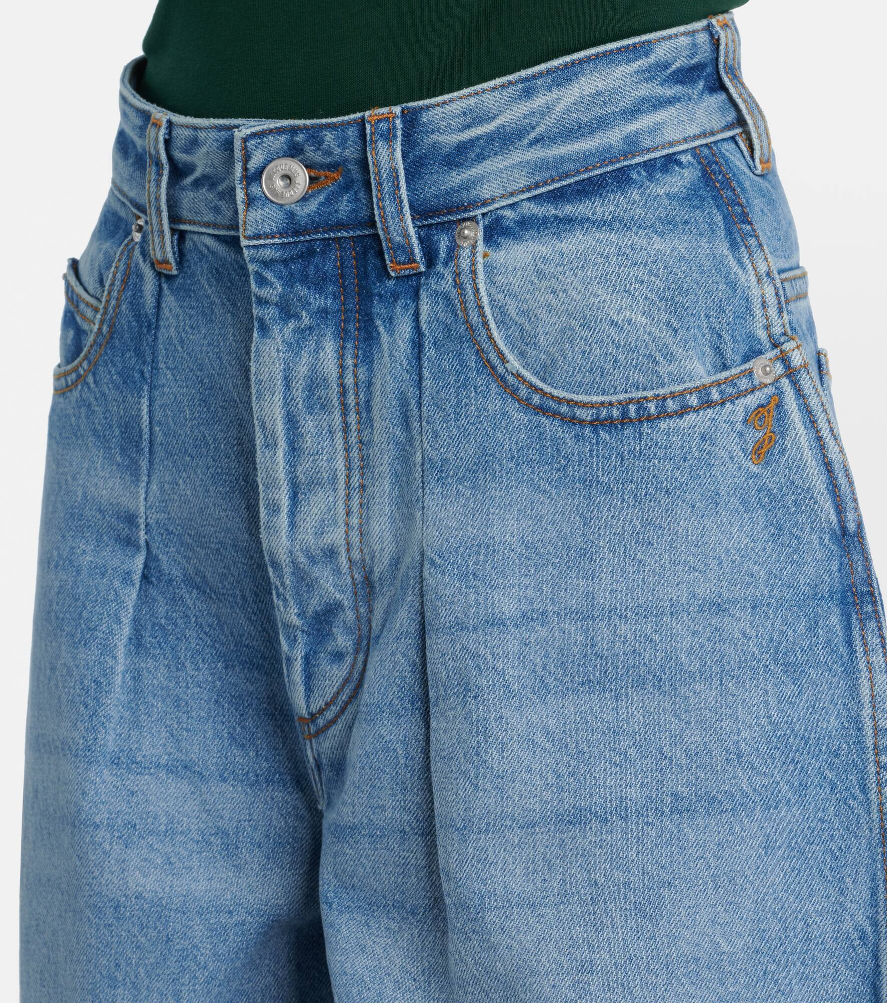 Ovalo De-Nîmes barrel-leg jeans - 4