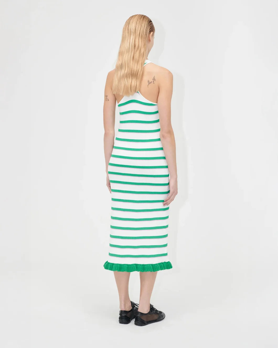 RUFFLE TANK DRESS - 3