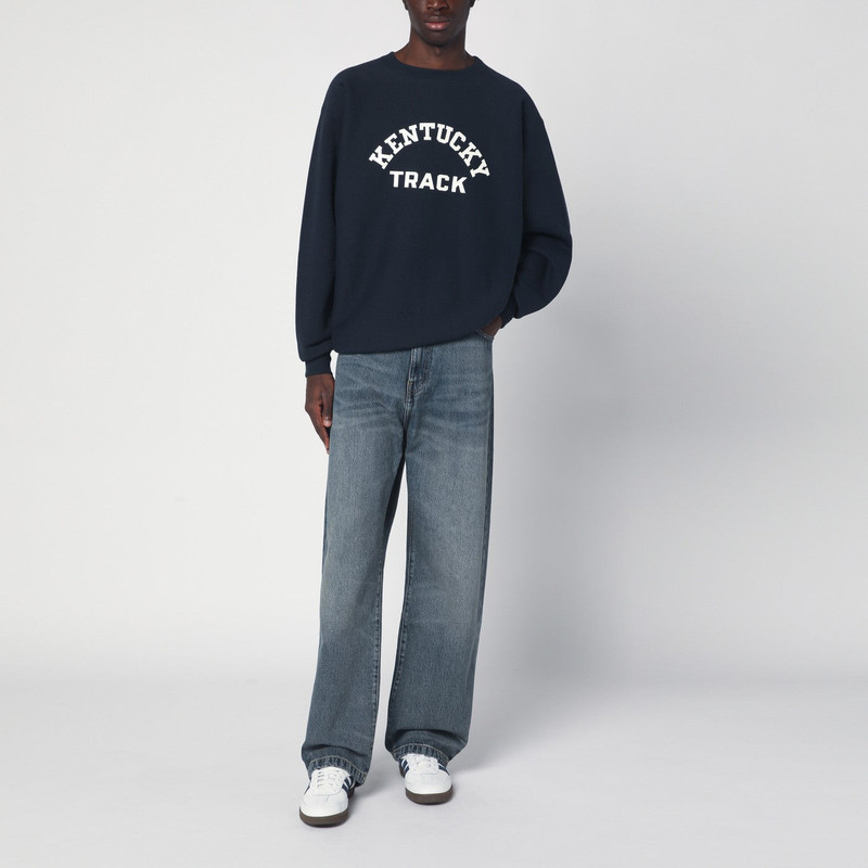 Champion Navy blue sweatshirt True to Archive Reverse Weave outlook