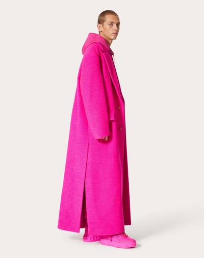 Valentino SINGLE-BREASTED WOOL COAT outlook