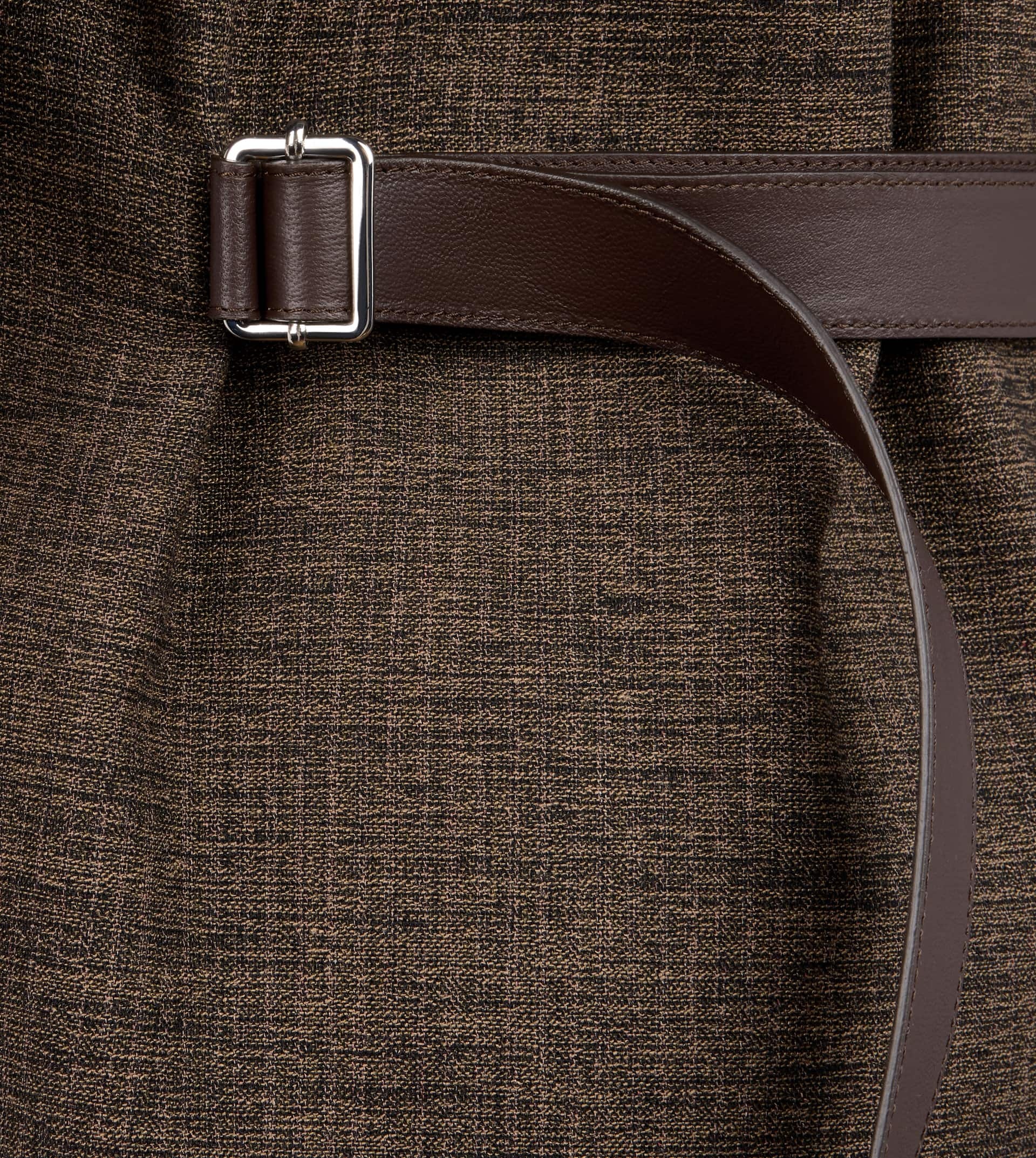 COTTON BLEND JACKET - BROWN - 9