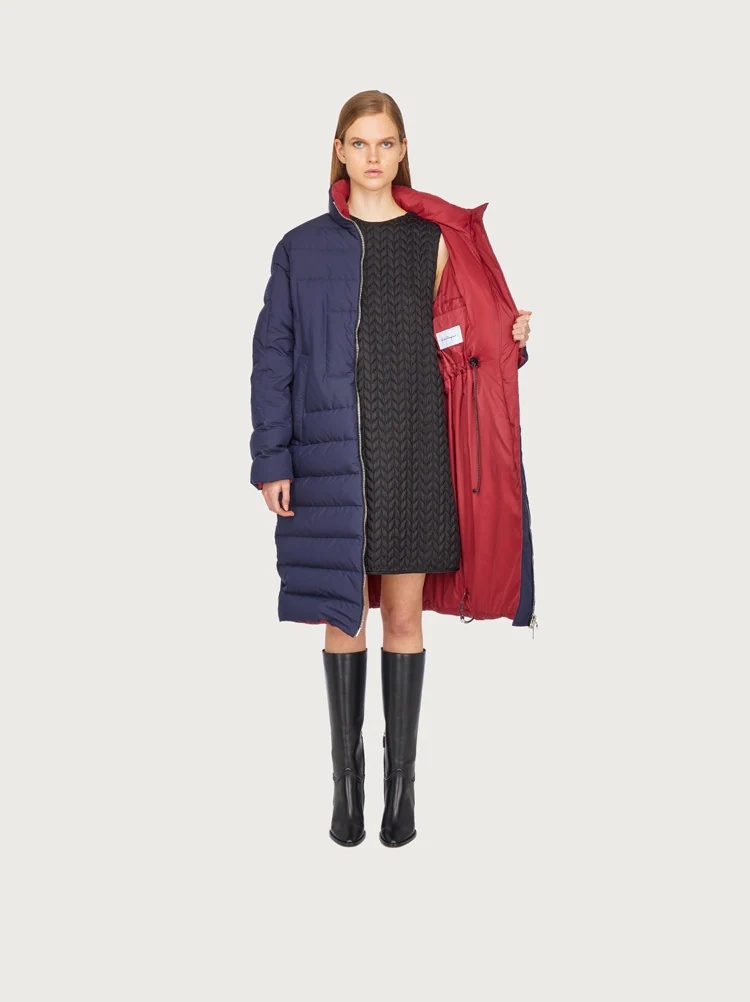 LONG QUILTED COAT - 5