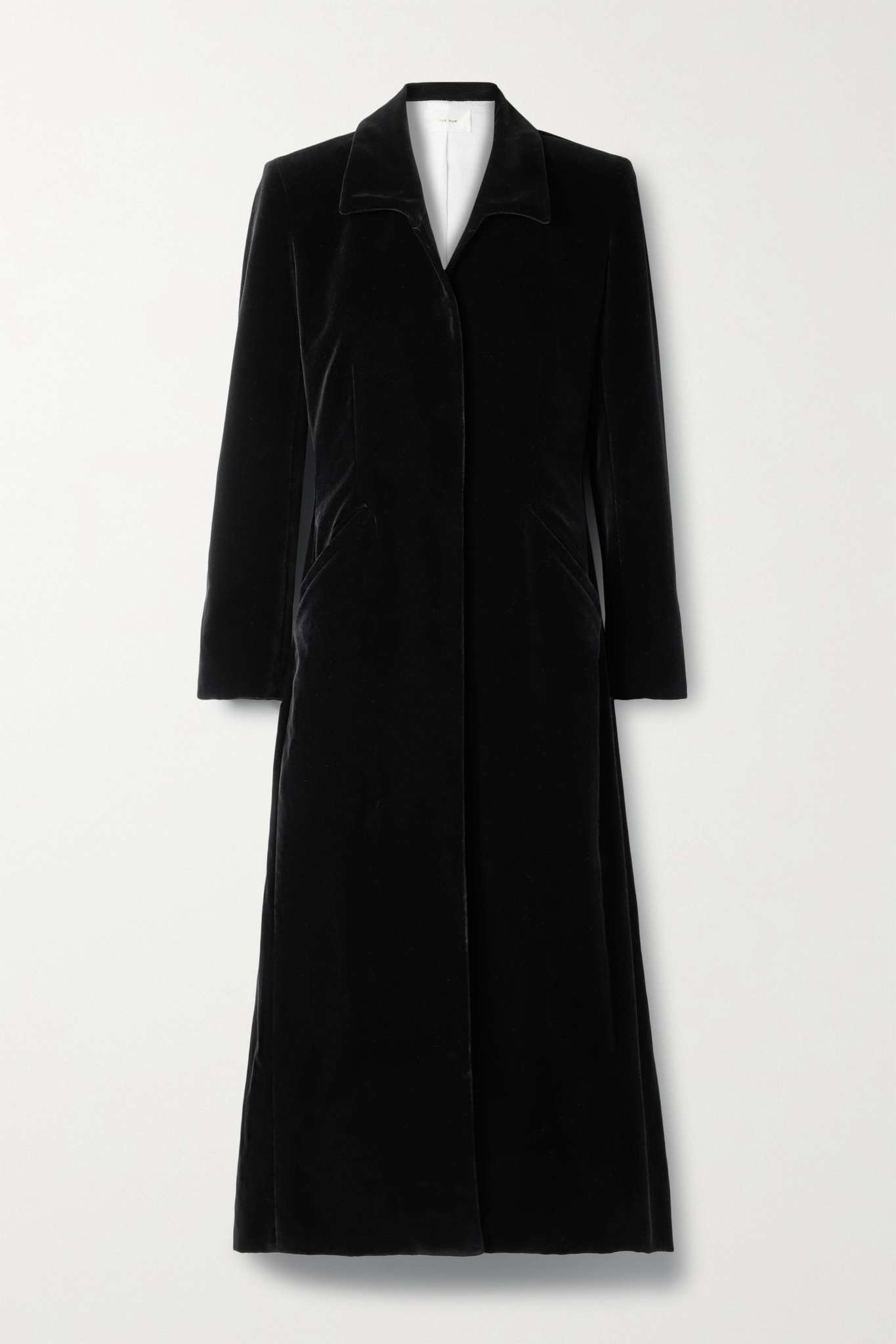 The Row Batani cotton and silk blend velvet coat styleguide REVERSIBLE