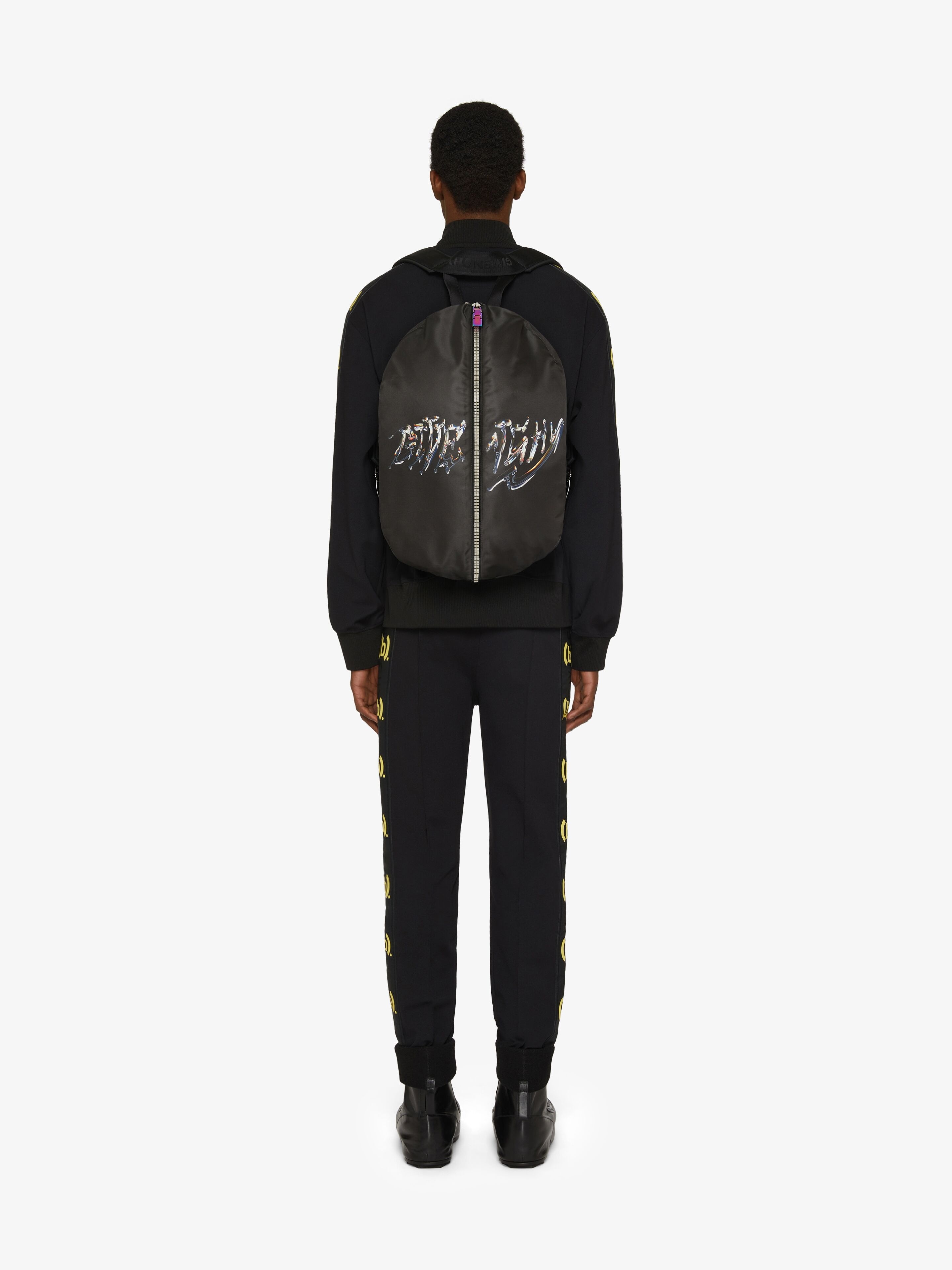 G-ZIP BACKPACK IN PRINTED NYLON - 2