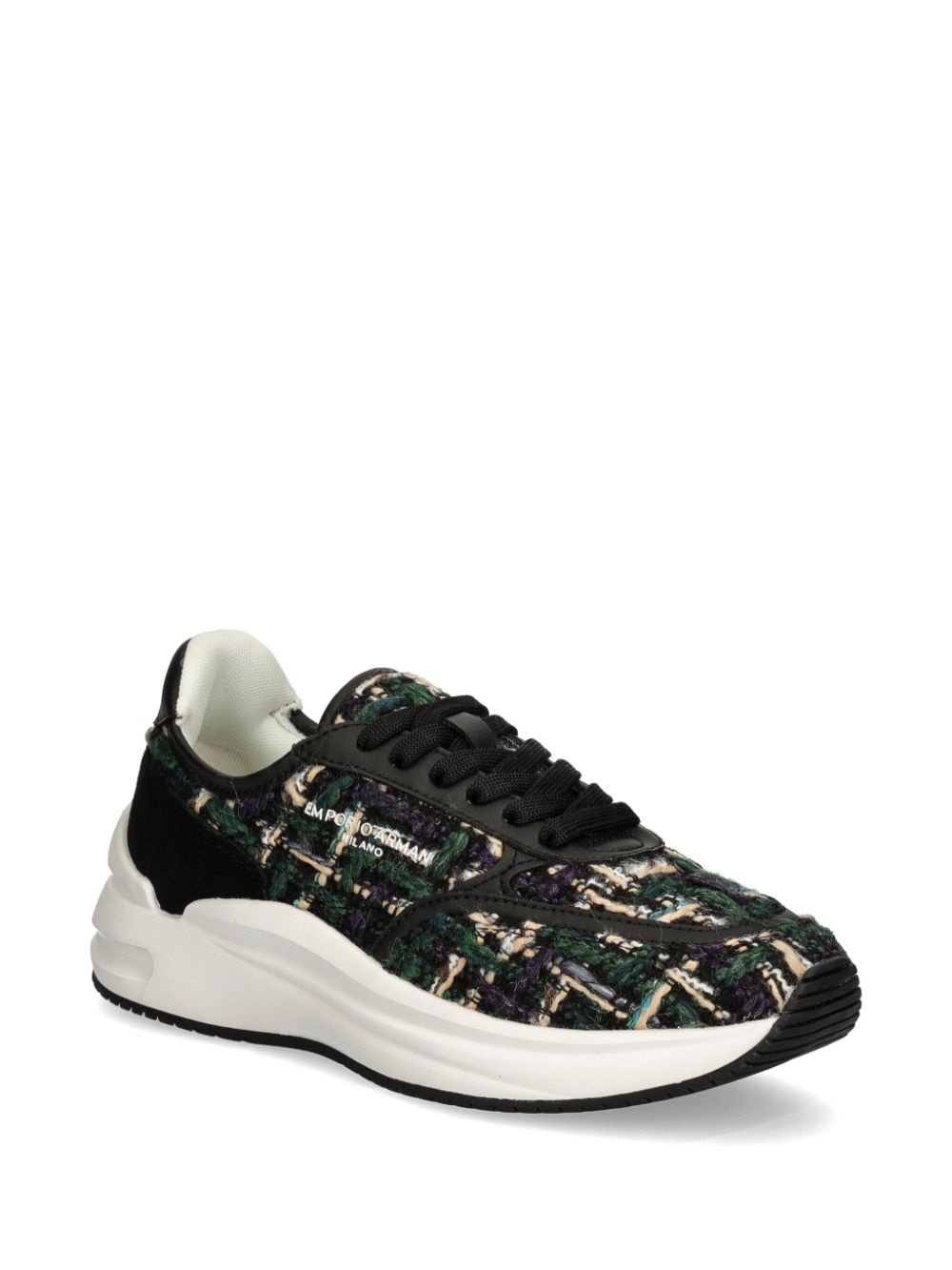 bouclé sneakers - 2