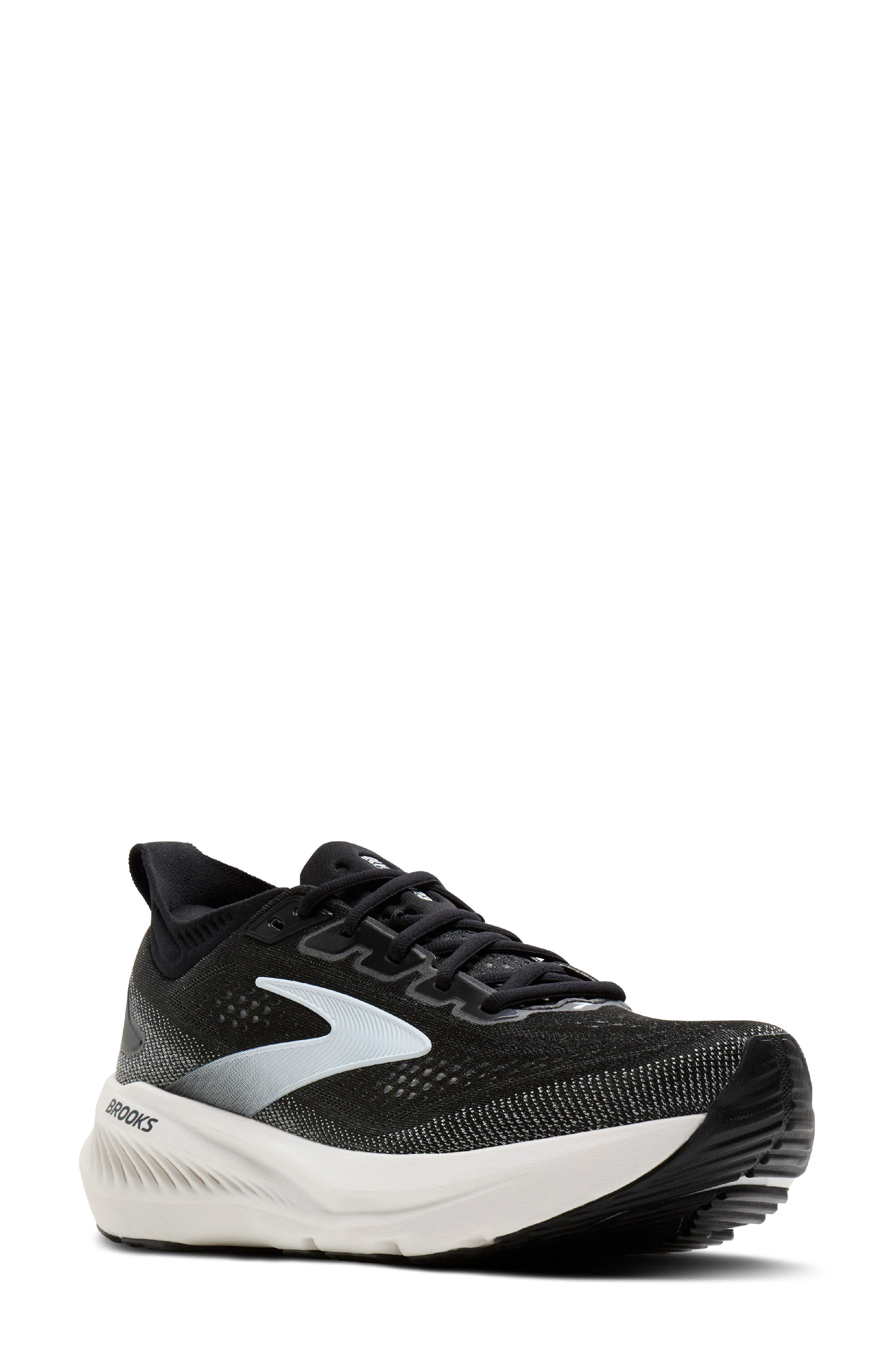 Brooks Glycerin 23 Running Shoe in Black/Grey/White at Nordstrom - 1