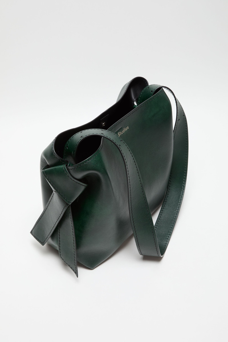 Acne Studios Musubi midi shoulder bag - Olive green outlook