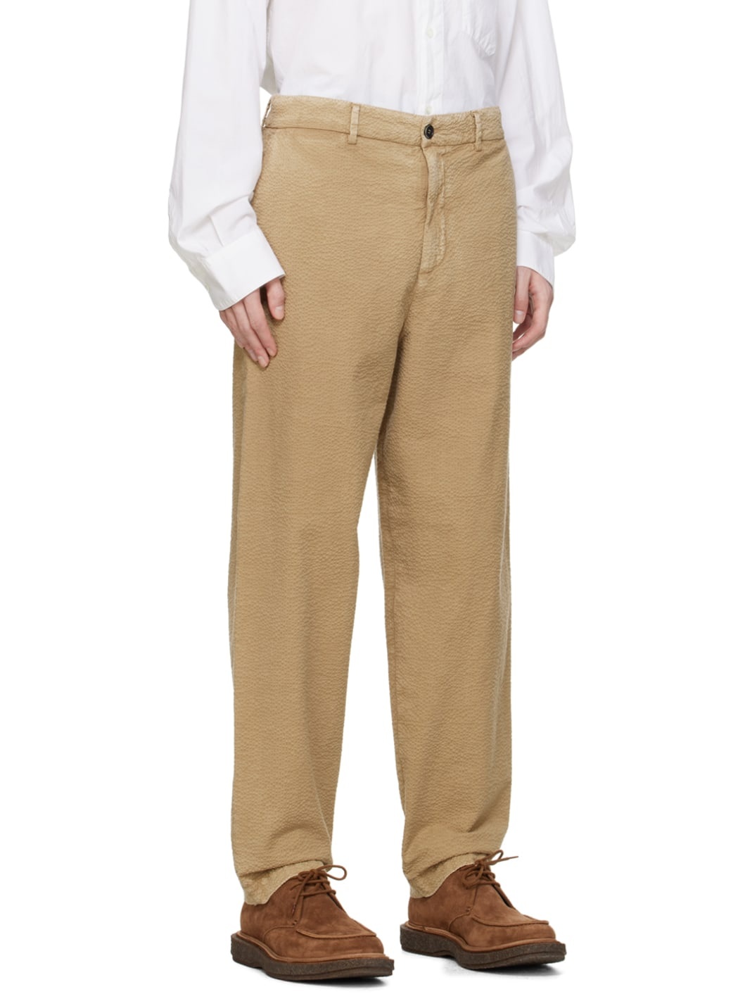 Beige Canasta Fronda Trousers - 2