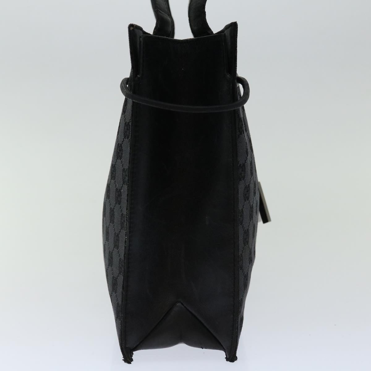 GUCCI GG Canvas Tote Bag Black 002 - 3