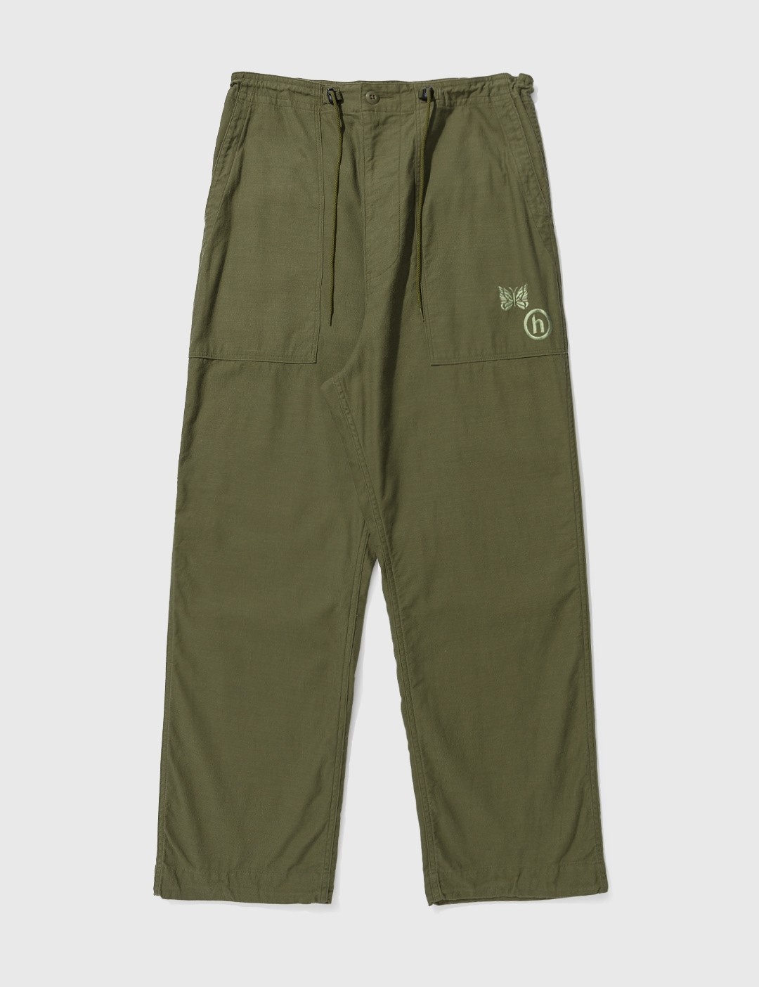 NEEDLES X HIDDEN NY STRING FATIGUE PANTS - 1
