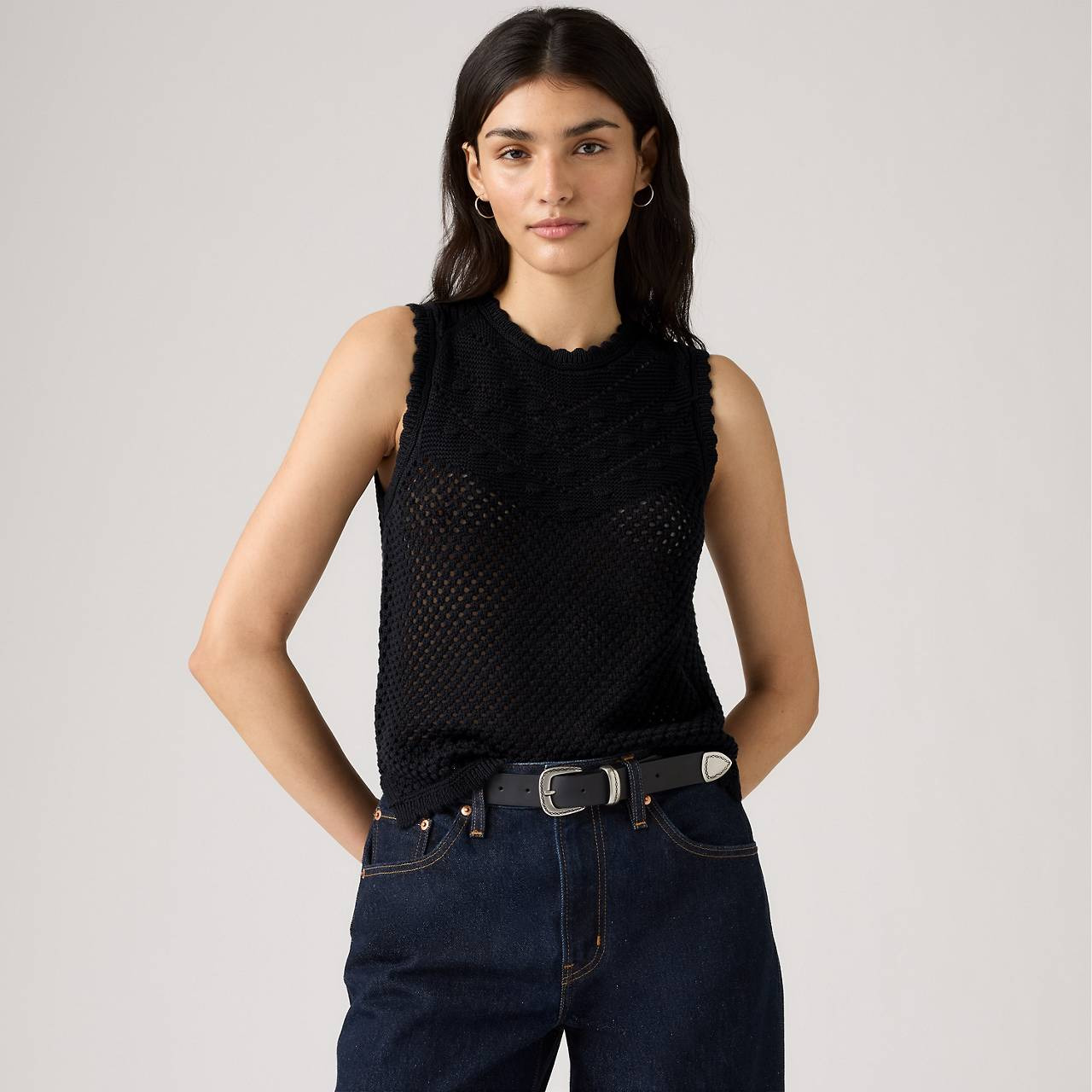 ADRIENNE CROCHET TANK - 3