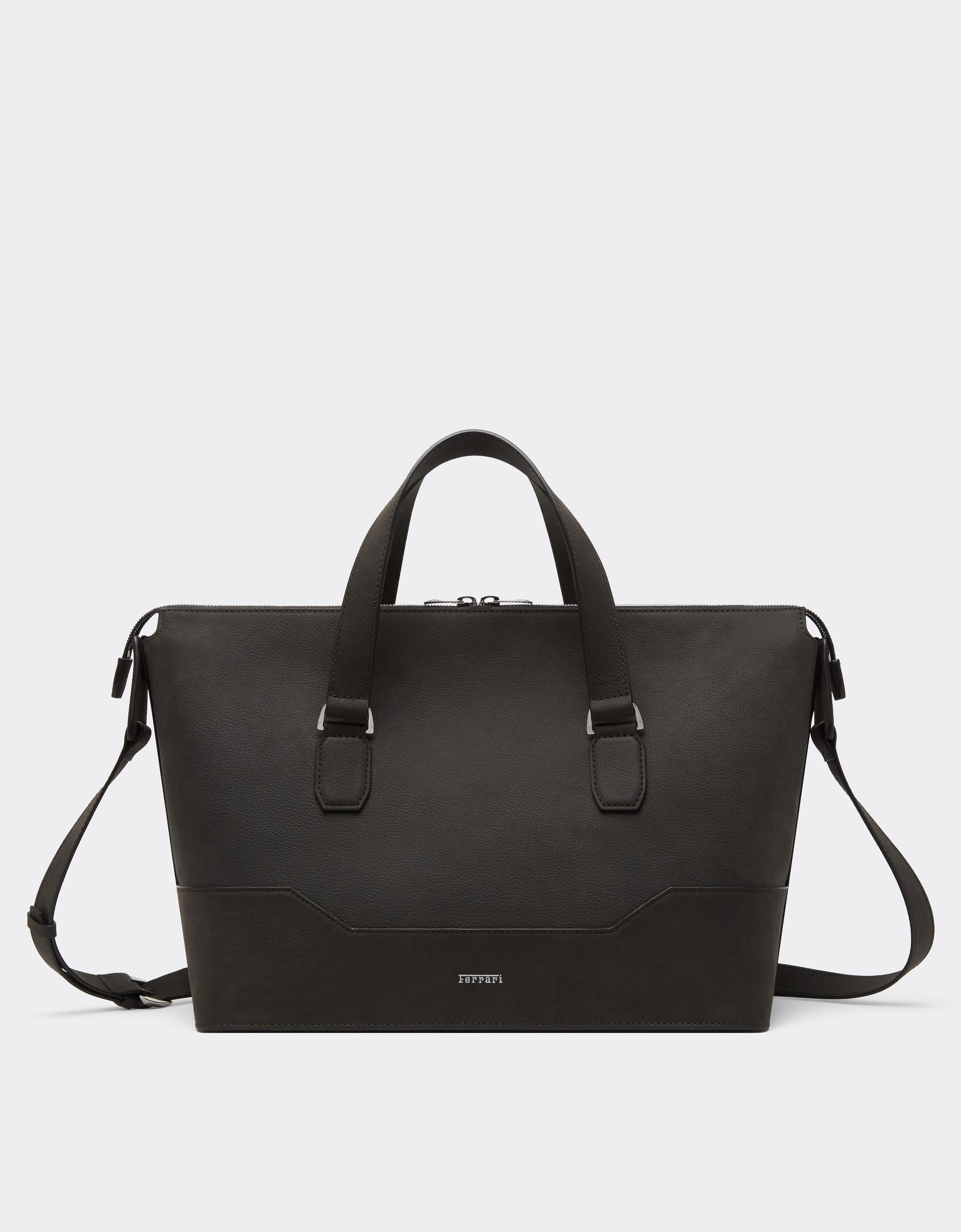 Waxed Leather Duffle Bag - 1
