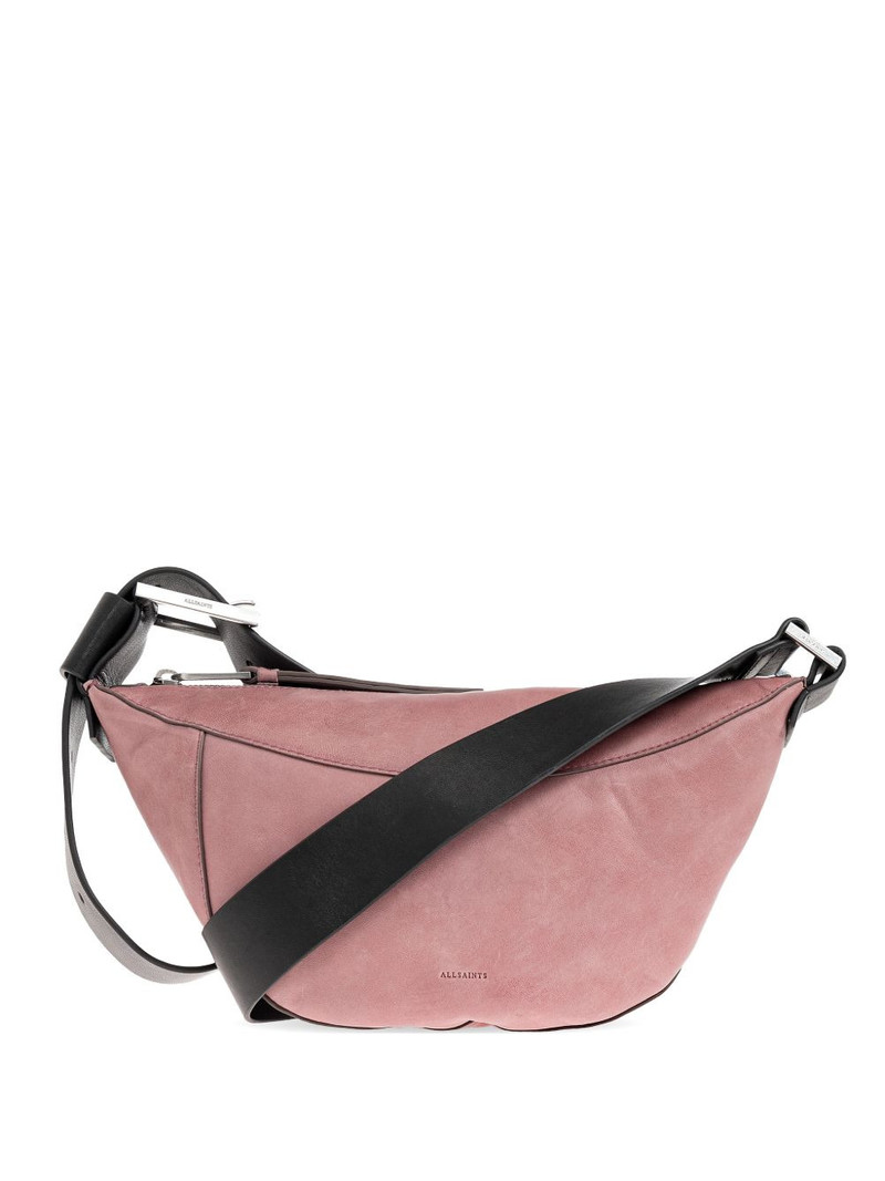 Luna zip lambskin shoulder bag 1