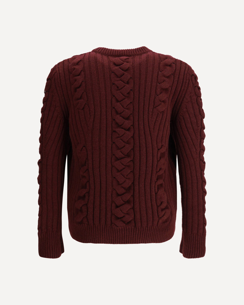Alexander McQueen Mixed Wool Sweater outlook