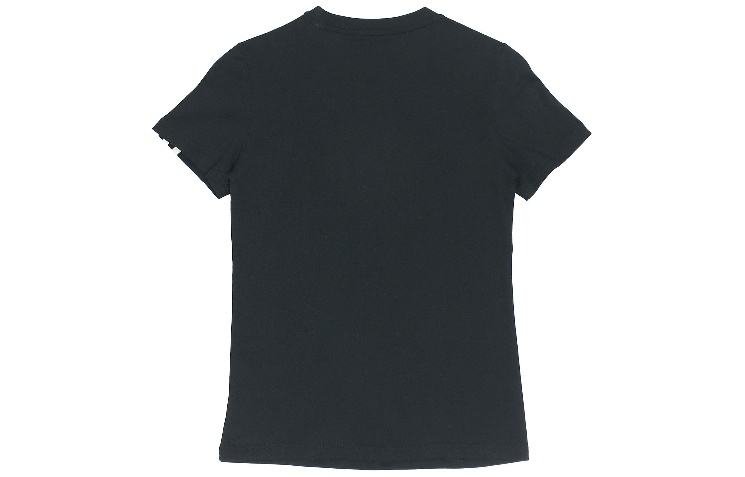 (WMNS) adidas W 3s T Sports Round Neck Short Sleeve Black T-Shirt GL0784 - 2