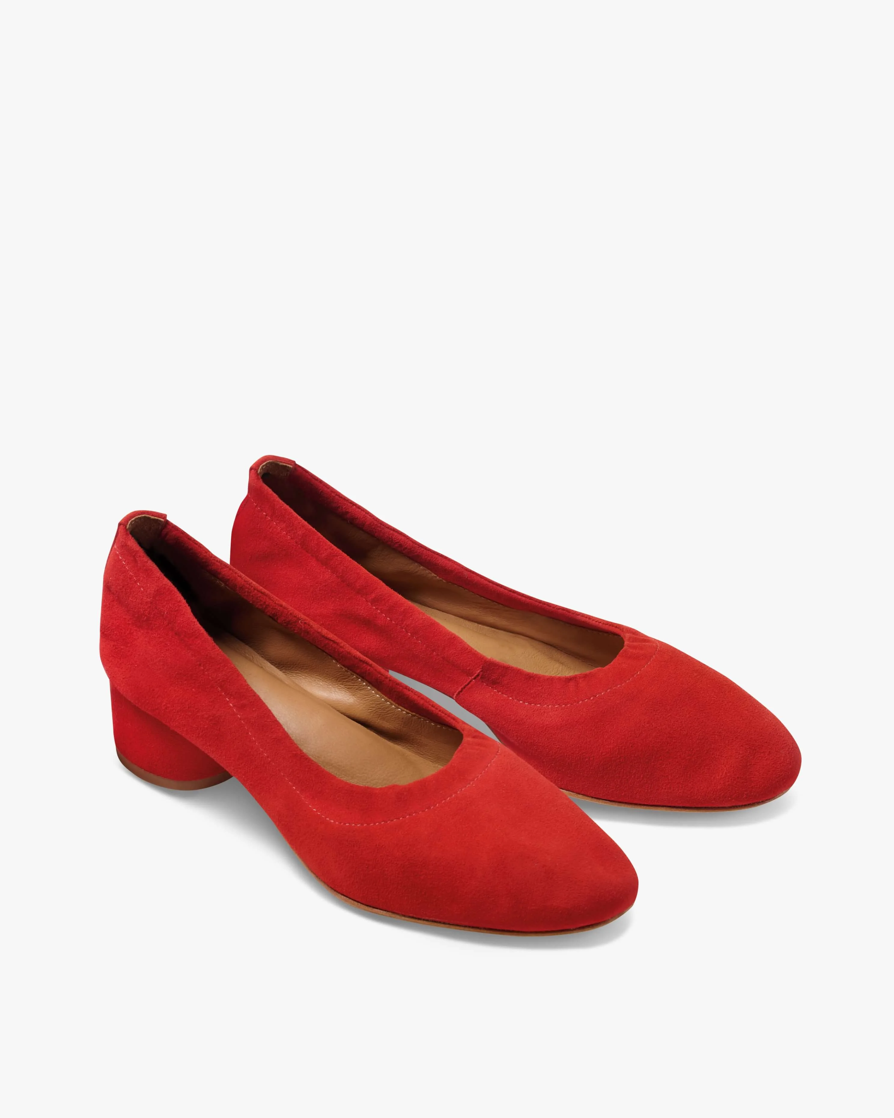 Lina Suede Ballet Heel - 1