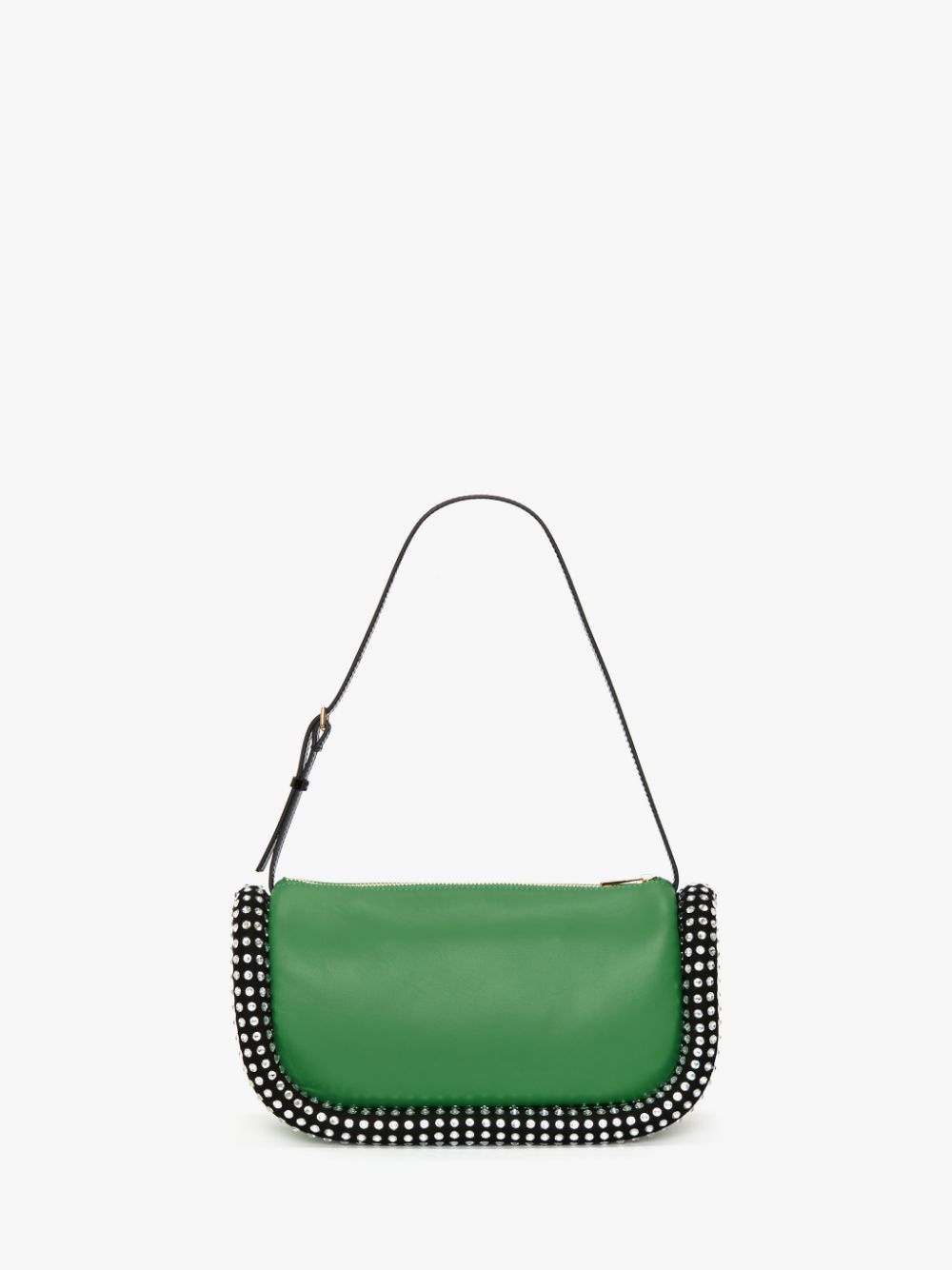 BUMPER-15 LEATHER SHOULDER BAG WITH CRYSTAL - 4