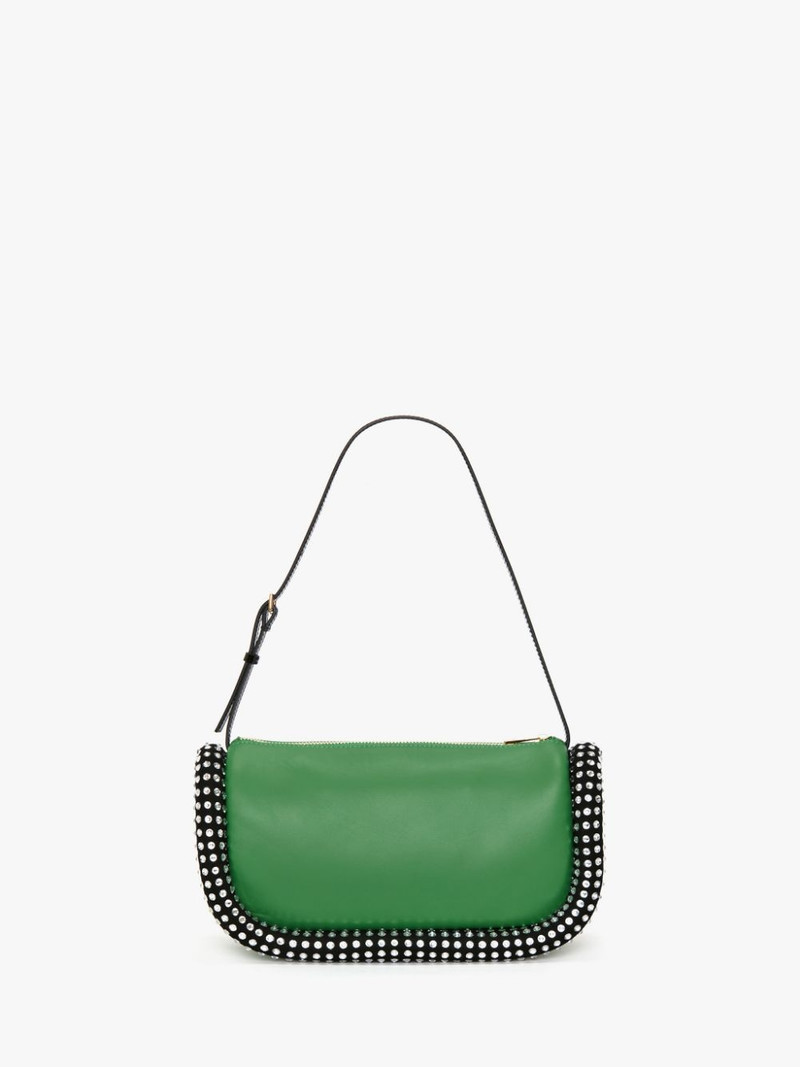 BUMPER-15 LEATHER SHOULDER BAG WITH CRYSTAL 4