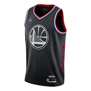 Nike NBA Warriors Kevin Durant Jersey Black AQ7295-014 - 1